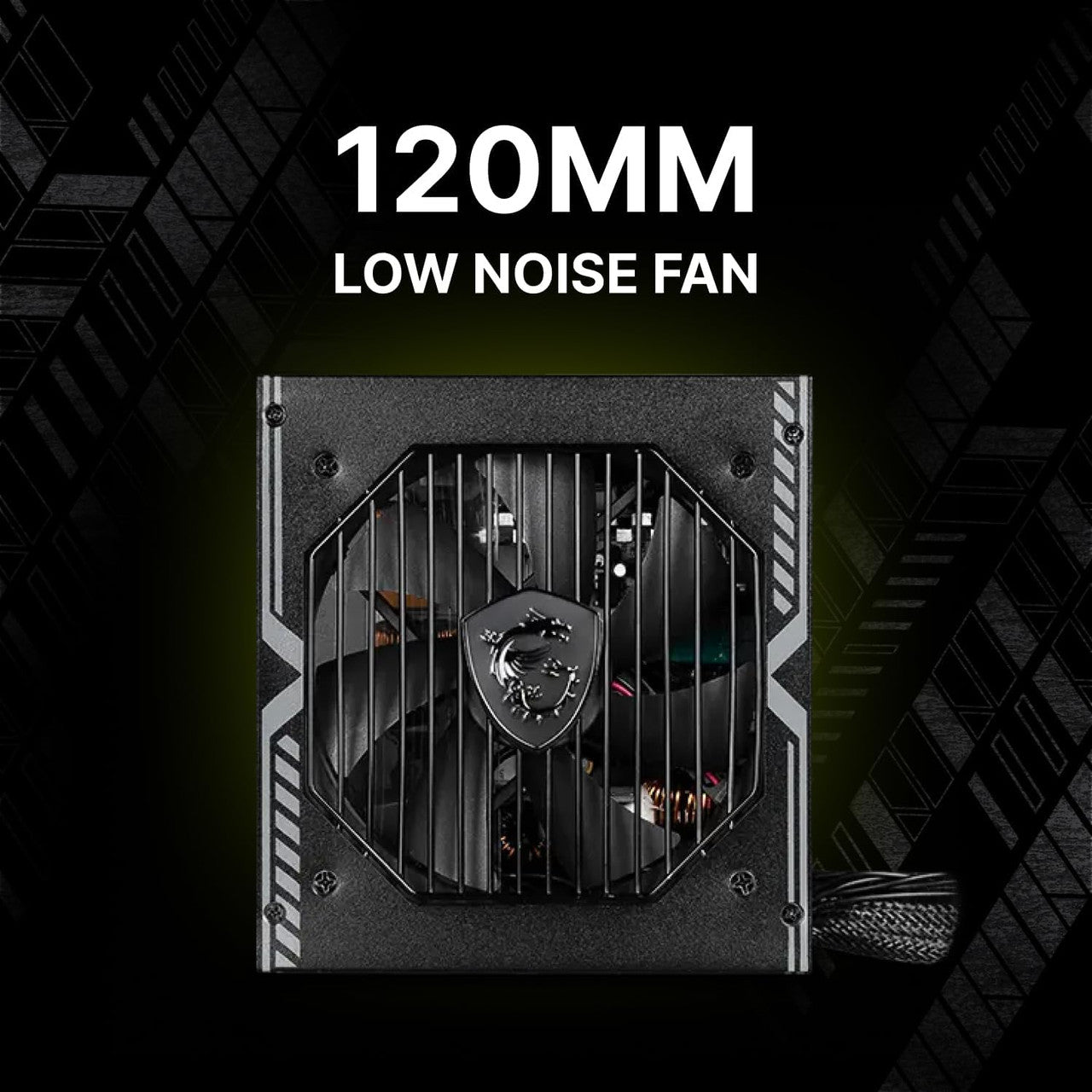 MSI Gaming Power Supply - PCIE 5.1 Ready 80 Plus Bronze Certified 750W ATX PSU MAG A750BN PCIE5