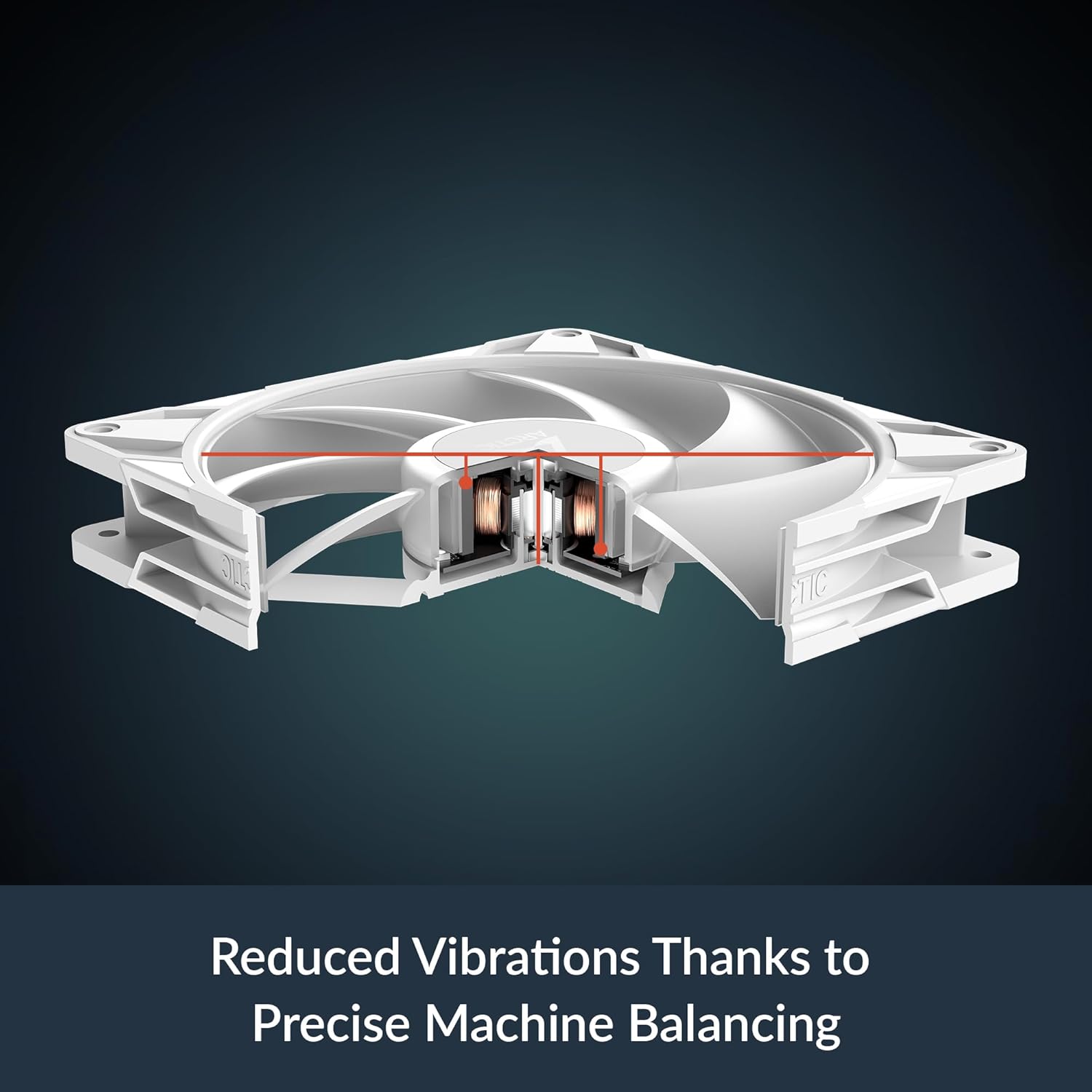 ARCTIC P14 Pro A-RGB PWM | 140mm Case Fan | 2500 RPM | Splitter