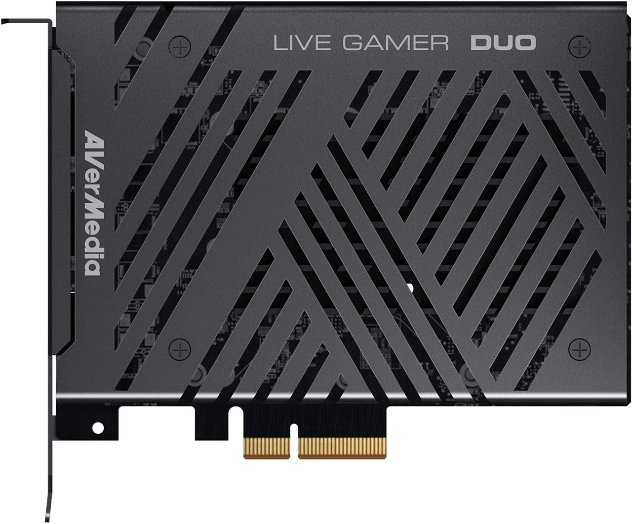 AVerMedia Live Gamer Duo Dual HDMI 1080p PCIe Video Capture Card, Stream 4k60 HDR and FHD 240fps Pass-Through GC570D