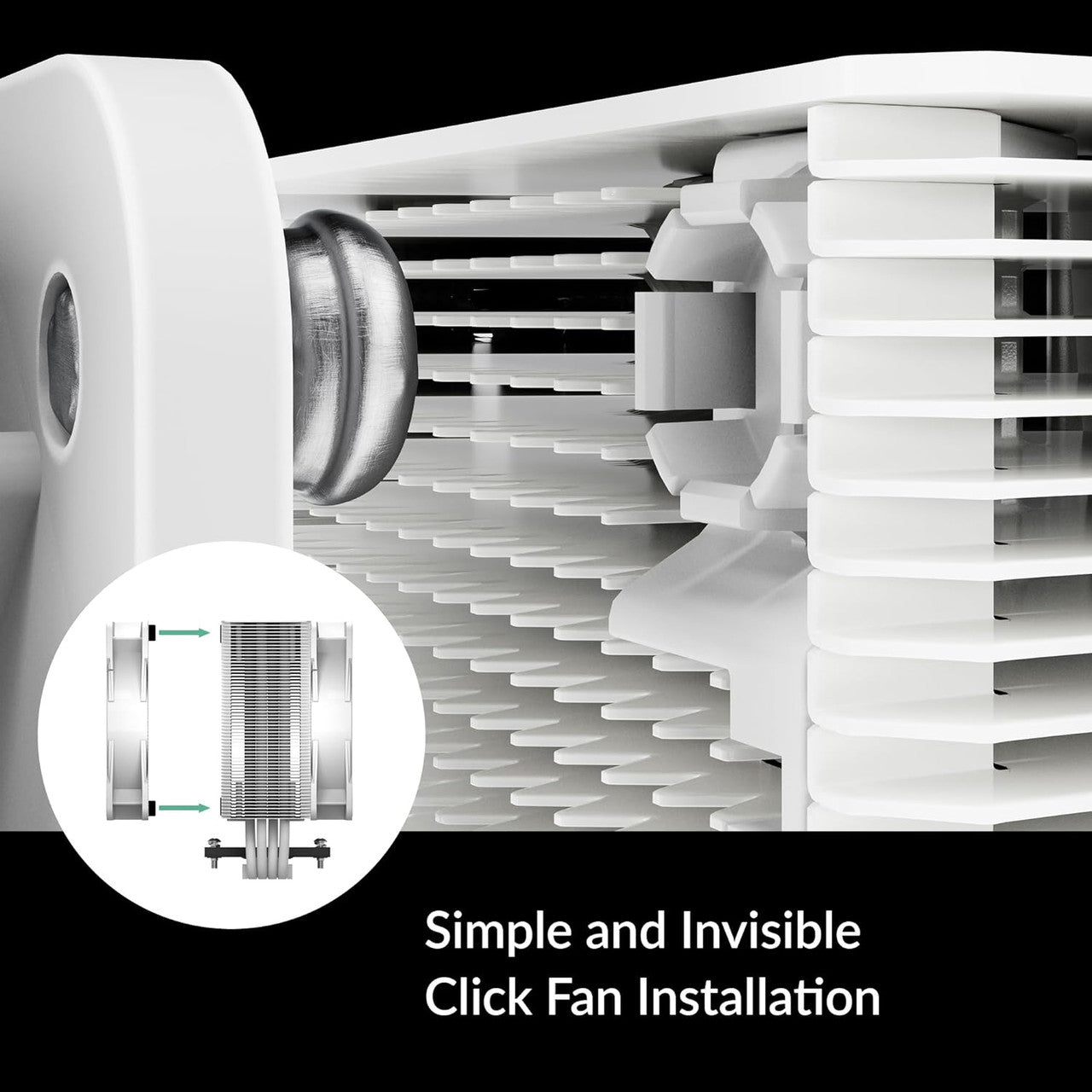 Arctic Freezer 36 A-RGB CPU Cooler ntel Socket LGA1700,AMD Socket AM4-5 Pressure Optimized Fan - White ACFRE00125A