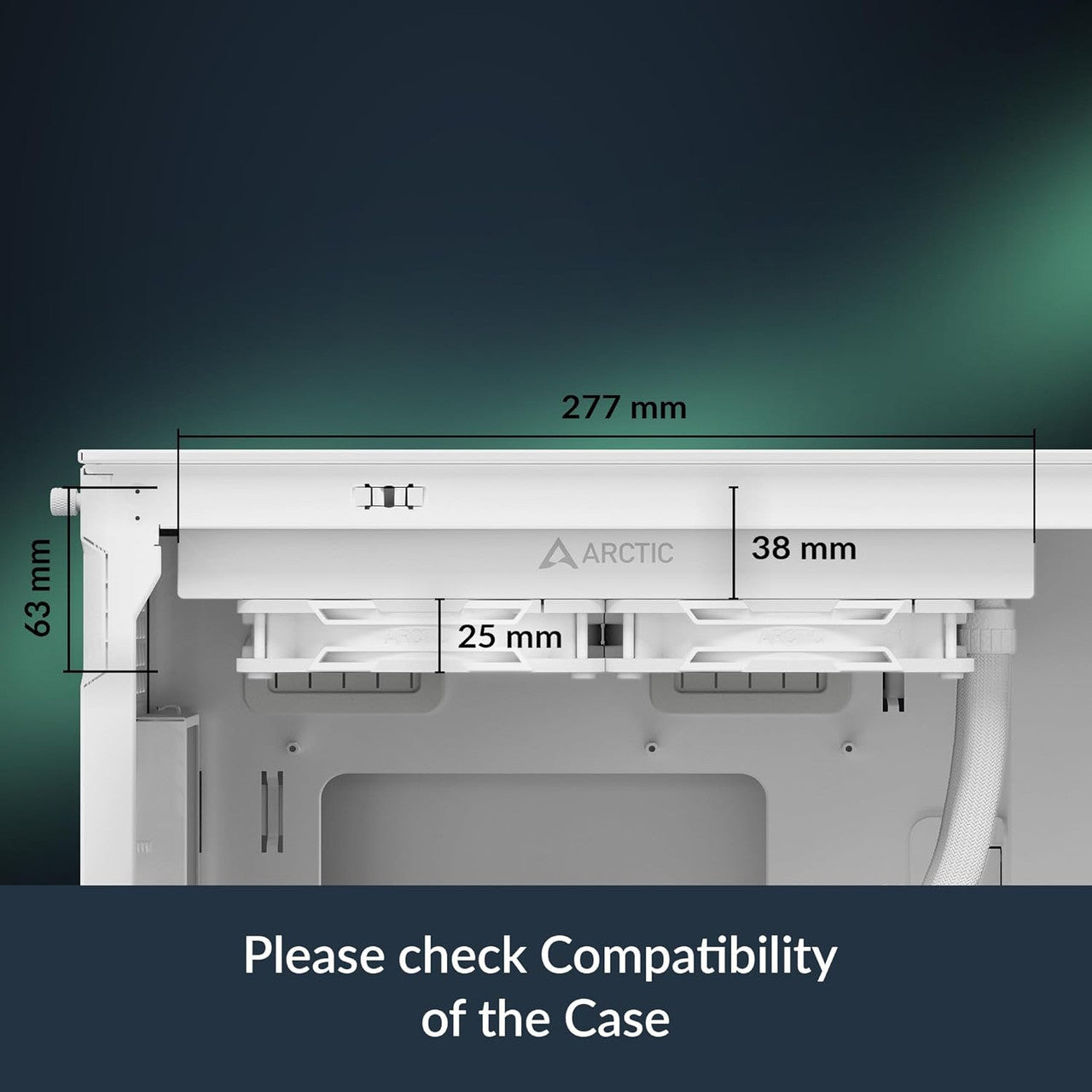 Compatible with the latest AMD AM5/AM4 and Intel LGA1851/1770 sockets, ensuring wide platform support.