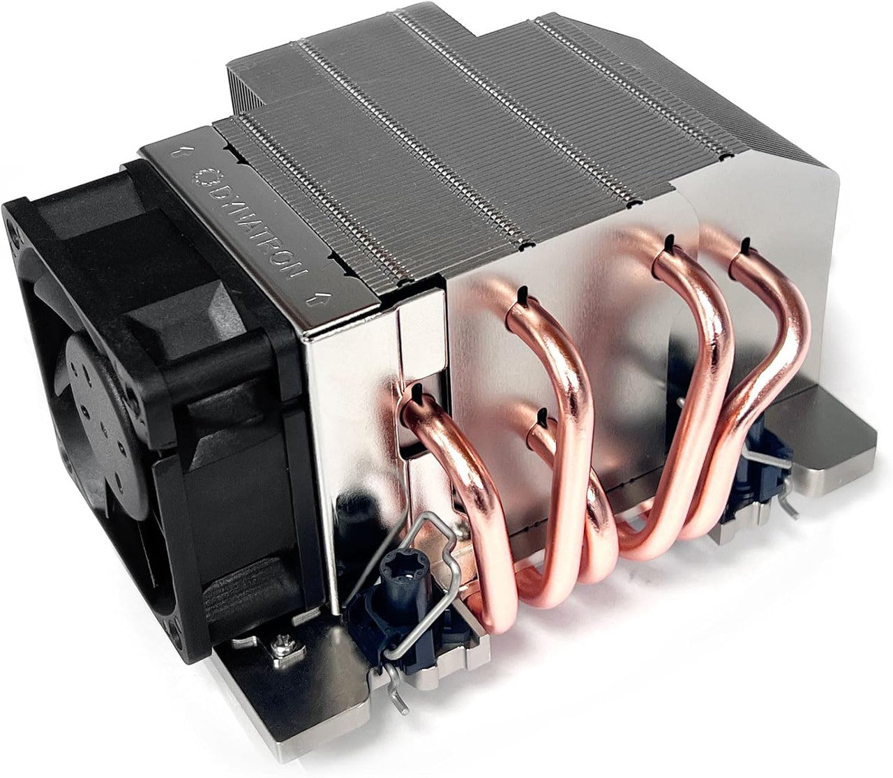 Dynatron C2 2U Aluminum Stacked-Fin with Heatpipe Direct Contact with CPU for Intel LGA 7529 Socket