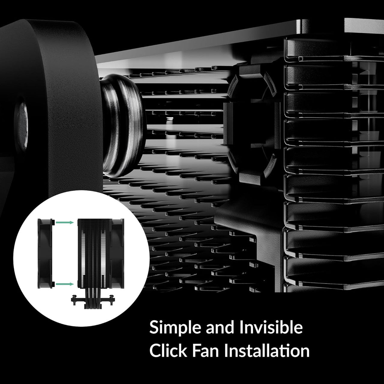 Arctic Freezer 36 A-RGB CPU Cooler Intel Socket LGA1700,AMD Socket AM4-5 Pressure Optimized Fan - Black ACFRE00124A