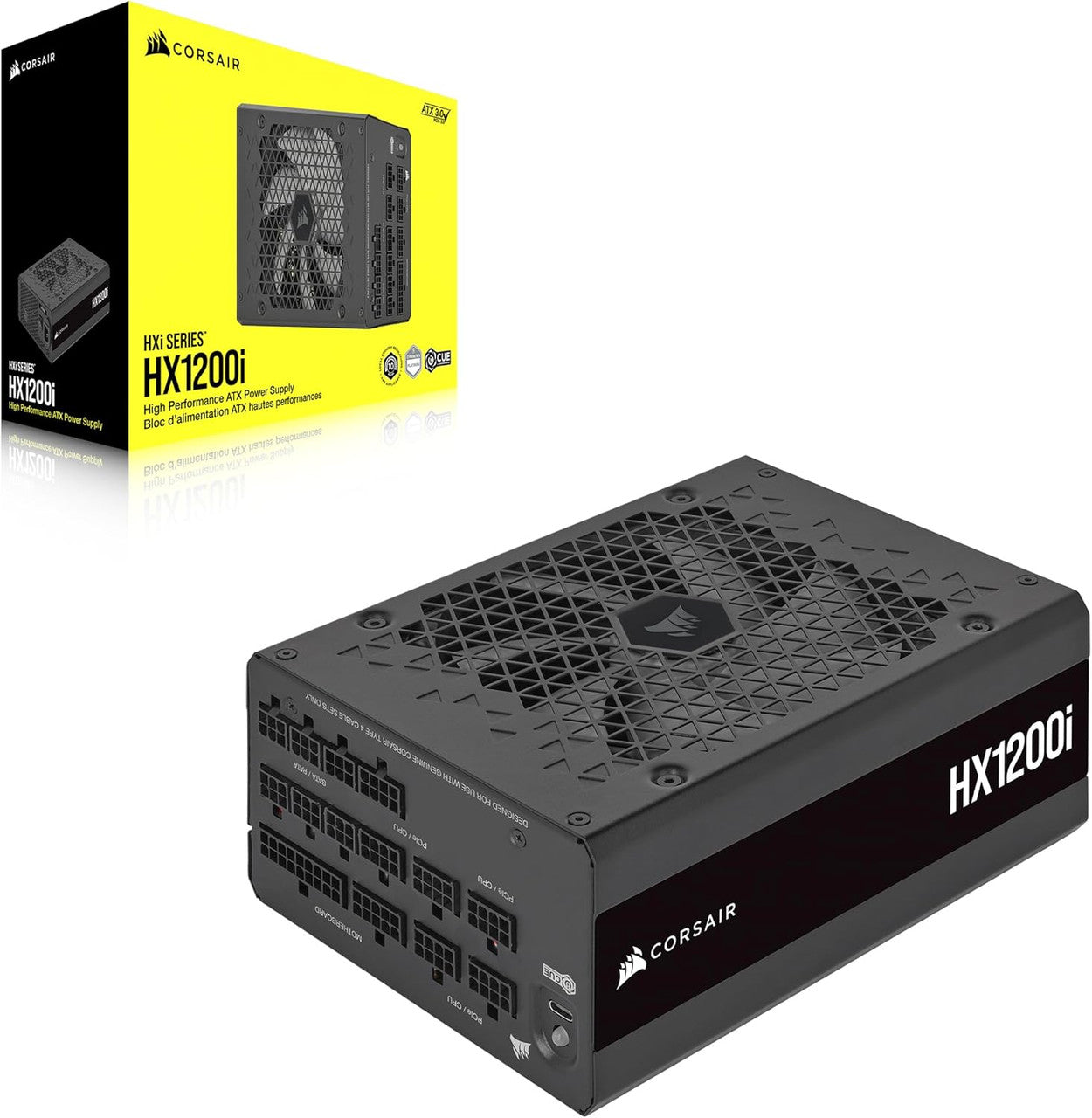 【動作確認済み】CORSAIR HX1200i CP-9020281-JP Corsair HX1200i Power Supply Black - CP-9020281-NA – AAAWave
