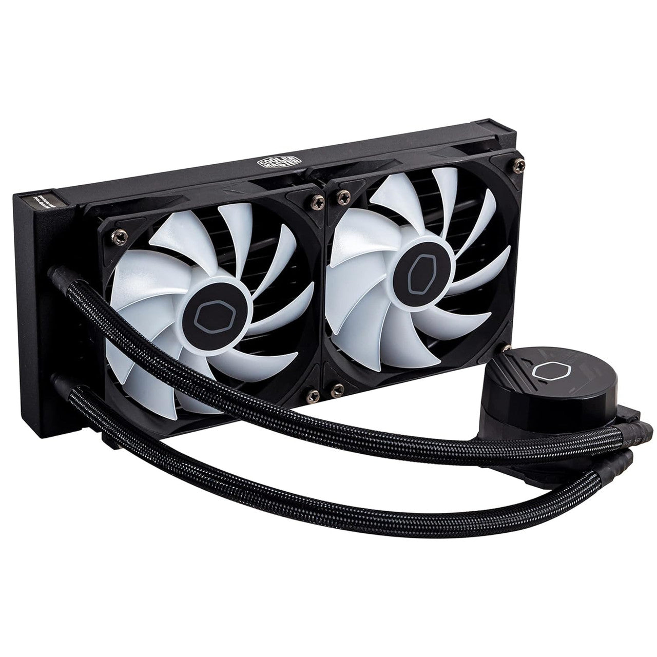 Cooler Master MasterLiquid 240L Core 240mm AIO Liquid Cooler ARGB Sync Gen S Coldplate Pump 120mm PWM MLW-D24M-A18PZ-R1