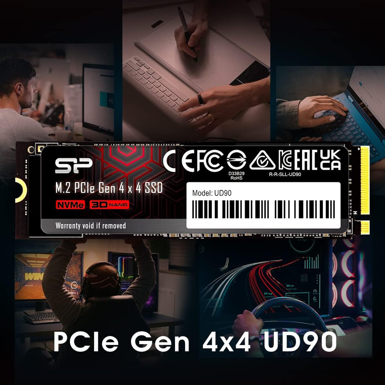 シリコンパワー 2TB NVMe 4.0 Gen4 PCIe M.2 Amazon | Silicon Power