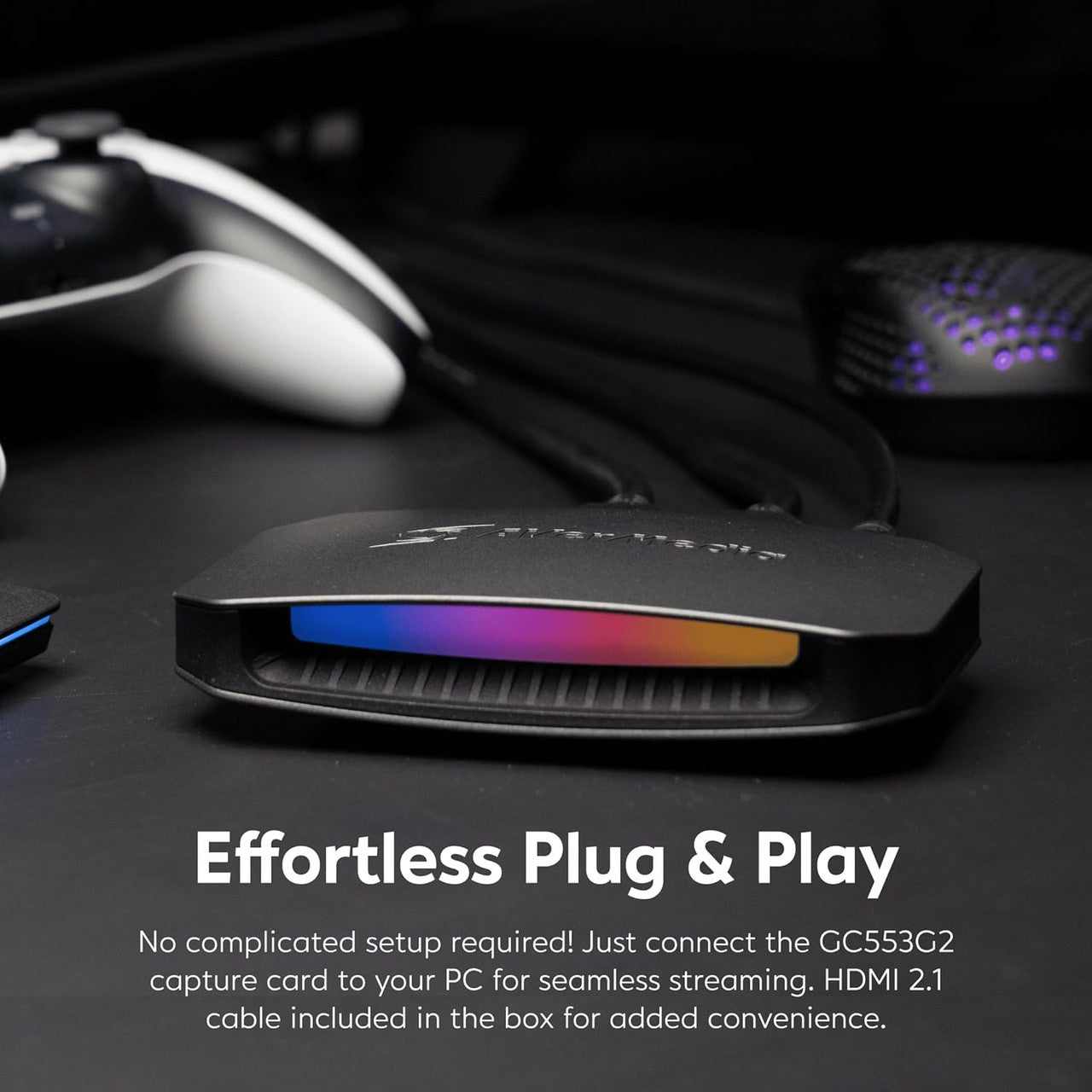 AVerMedia Live Gamer Ultra 2.1-4K Plug & Play Capture Card with VRR and HDR Support for Gaming and Streaming GC553G2