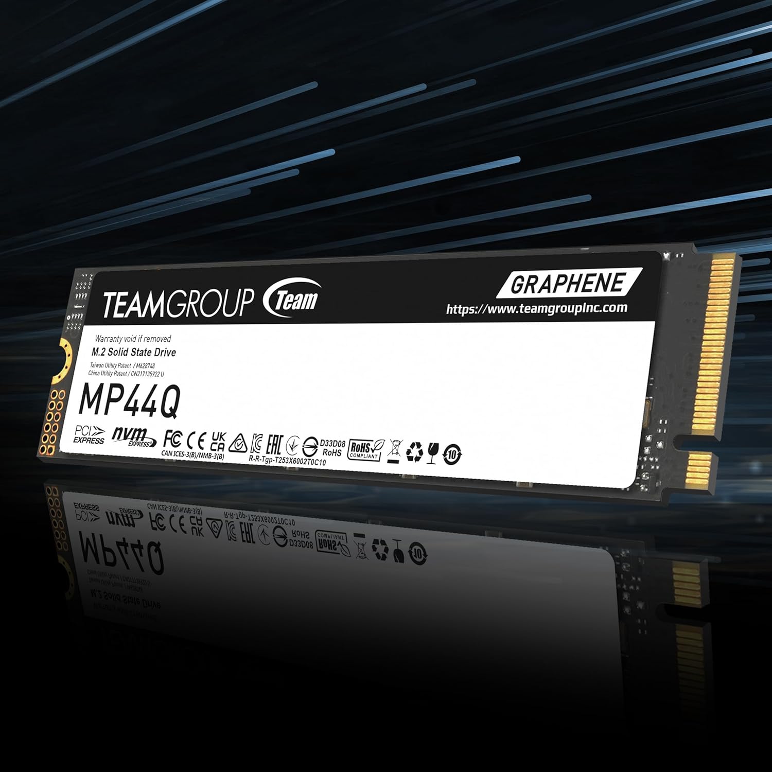 TEAMGROUP MP44Q M.2 PCIe 4.0 SSD - 2TB - TM8FFD002T0C101