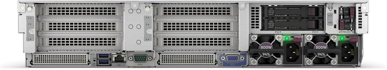 HPE ProLiant DL380 G11 2U Rack Server - 1 x Intel Xeon Silver 4514Y 2.0GHz 128GB RAM-960 GB SSD 8SFF MR408i?�o P72982-005