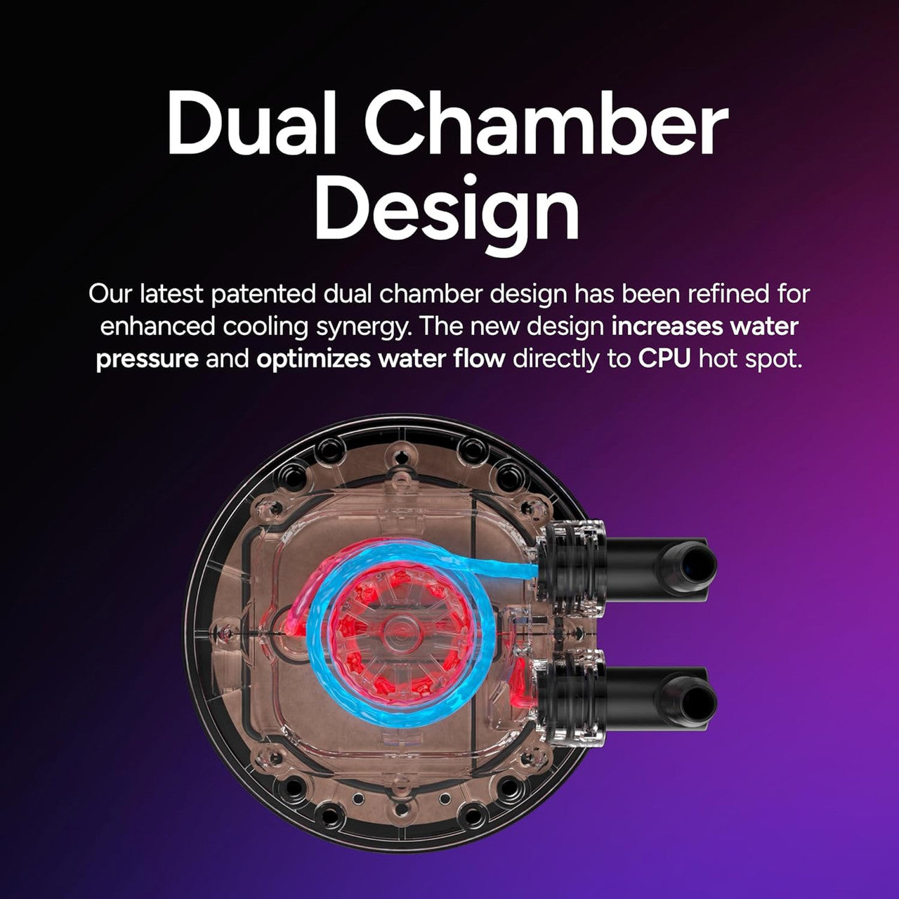 Designed for quiet operation without compromising cooling performance.