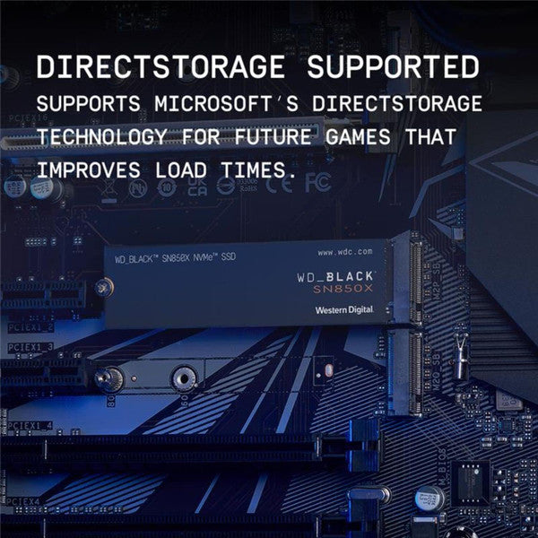 WD BLACK 4TB SN850X NVMe Internal SSD - WDS400T2X0E