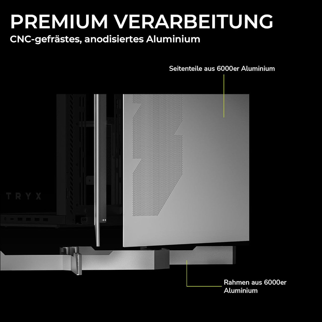 TRYX LUCA L70 Midi-Tower PC Case | E-ATX Tempered Glass – AAAWave