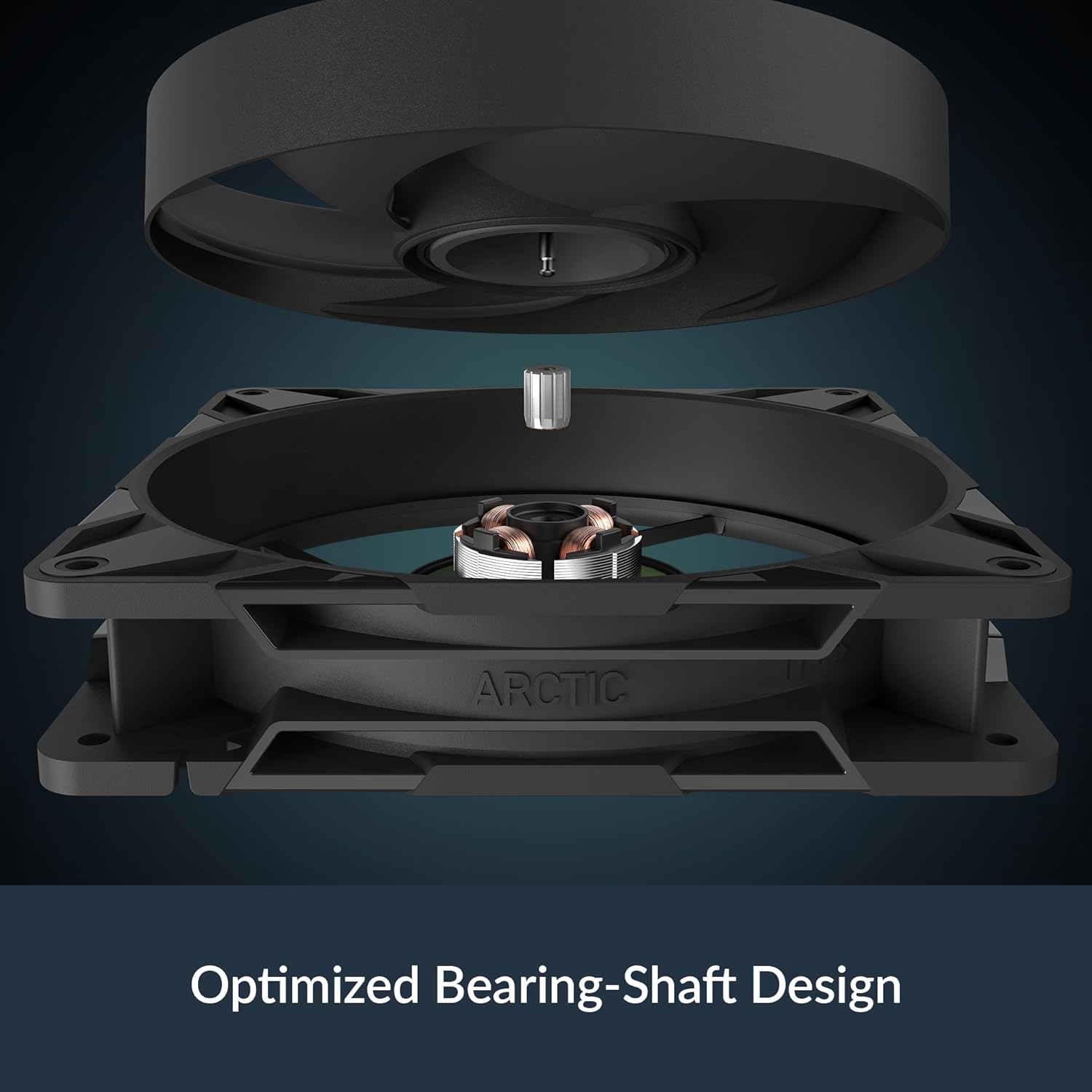 ARCTIC P14 Pro Reverse PWM | 140mm Case Fan | 2650 RPM | + Splitter