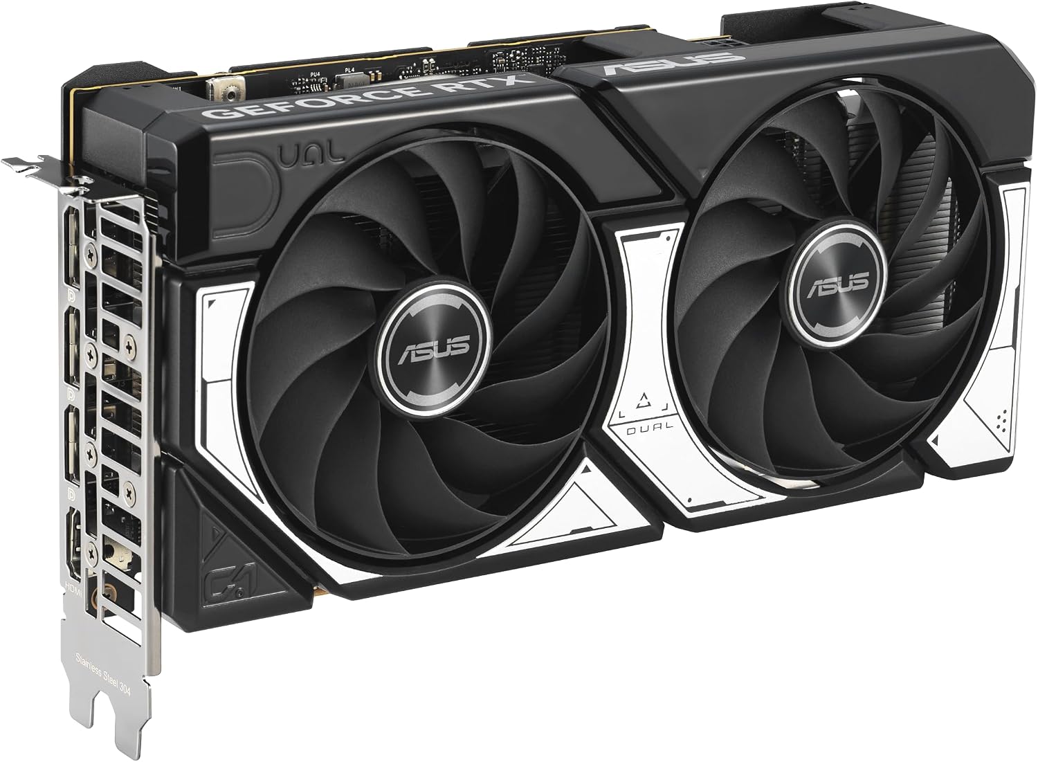 ASUS Dual GeForce RTX 5060 OC 8GB Graphics Card | NVIDIA GeForce RTX 5060 | 8GB GDDR7 | PCIe 5.0 | DLSS 4 | HDMI 2.1b + DisplayPort 2.1b | DUAL-RTX5060-O8G