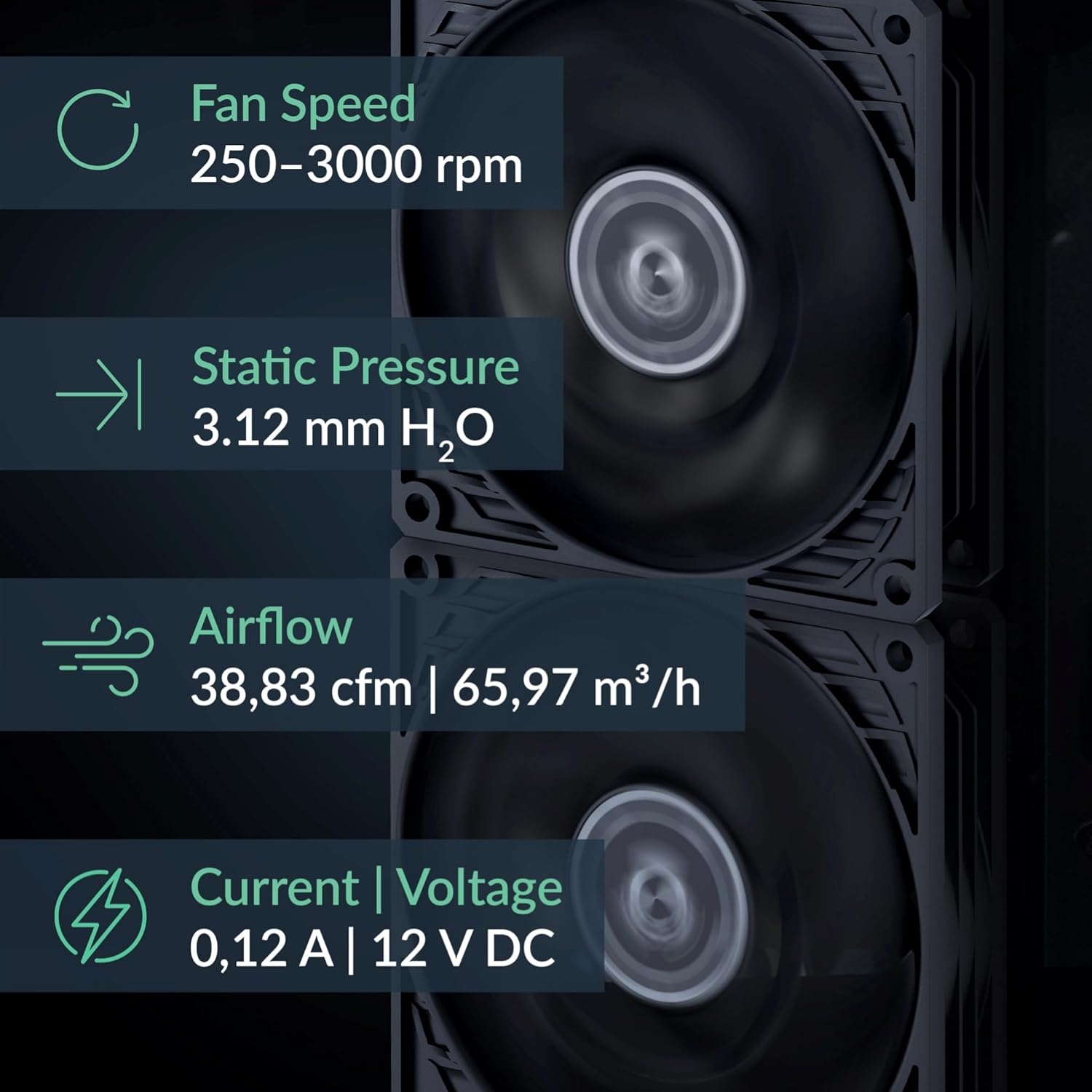 ARCTIC P9 PWM PST 92mm PC Case Fan | 200–3000 RPM PWM Control | PST Daisy-Chain Splitter | 0dB Mode | High Static Pressure | ACFAN00298A