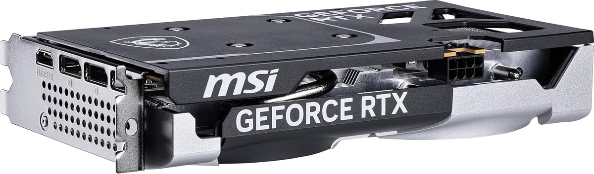 MSI NVIDIA GeForce RTX 5060 8GB VENTUS 2X OC Graphics Card | 8GB GDDR7 | 128-Bit | 2535 MHz | 3x DisplayPort 2.1a | HDMI 2.1b