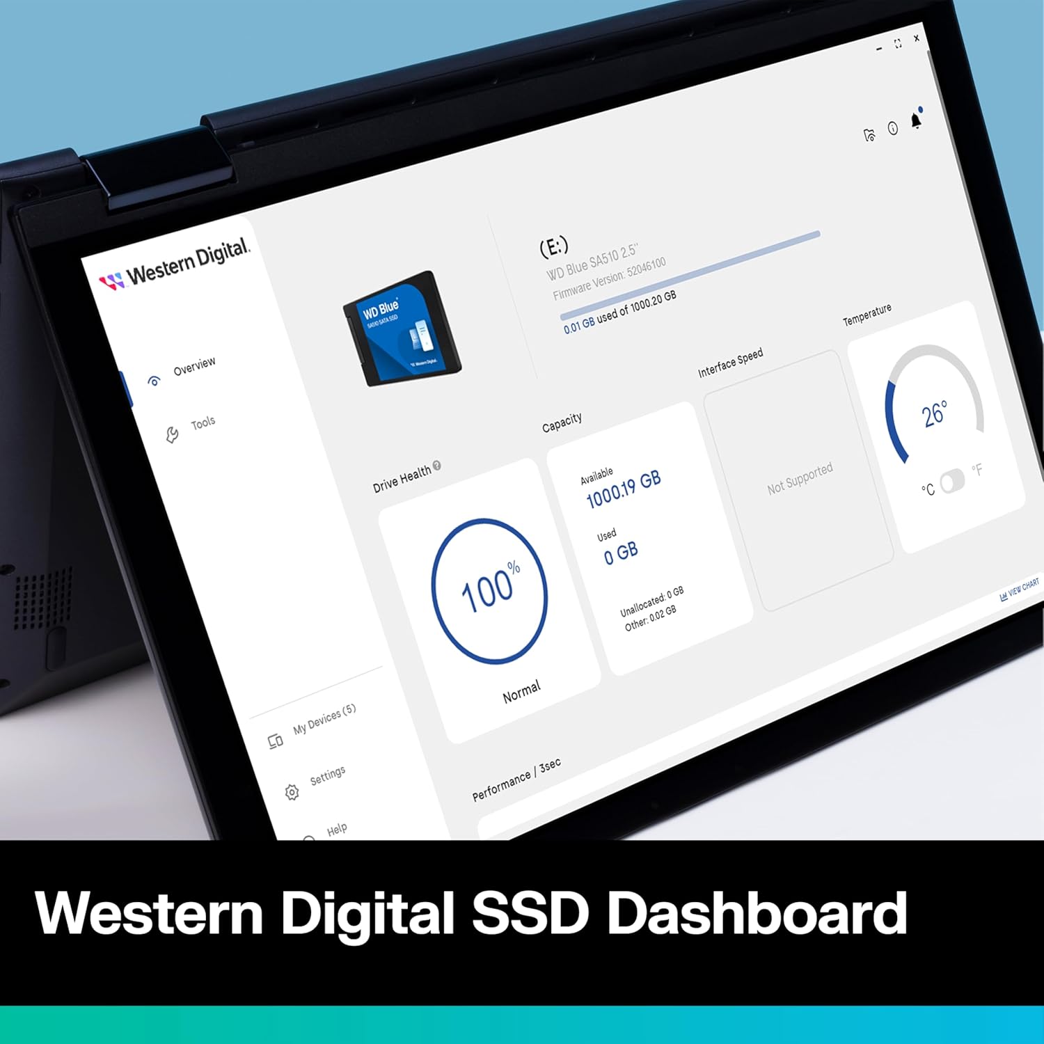 WD Blue 1TB SA510 SATA Internal Solid State Drive - WDS100T3B0A