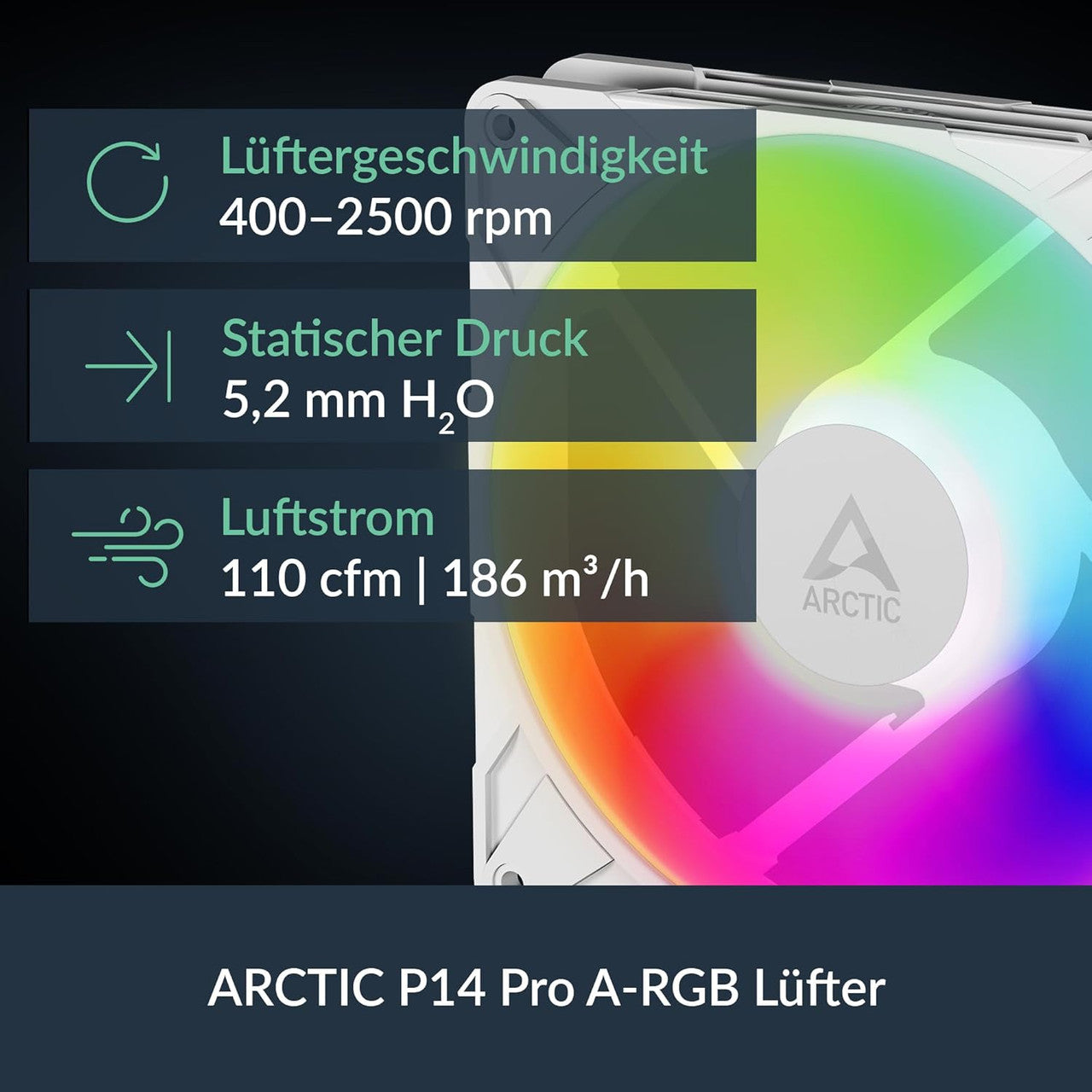 Arctic Liquid Freezer III Pro 420 A-RGB CPU Fans 3 x 140mm Water Cooling, AMD AM5/AM4 Intel LGA1851/1770 (White) ACFRE00189A