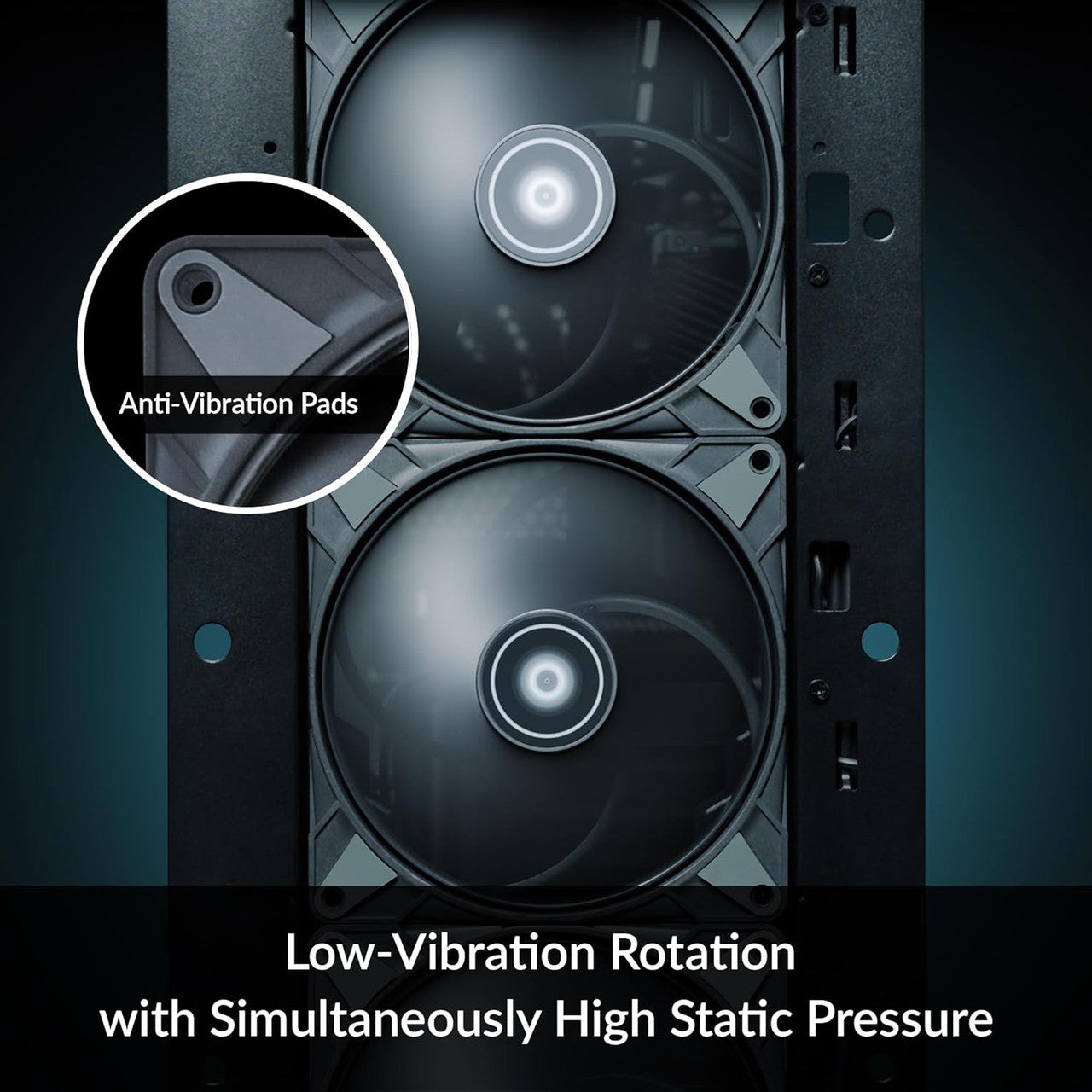 Arctic P14 Max 140mm High-Speed Case Fan PWM 4-Pin 2800RPM Optimised for Static Pressure 0dB Mode (Black) ACFAN00287A