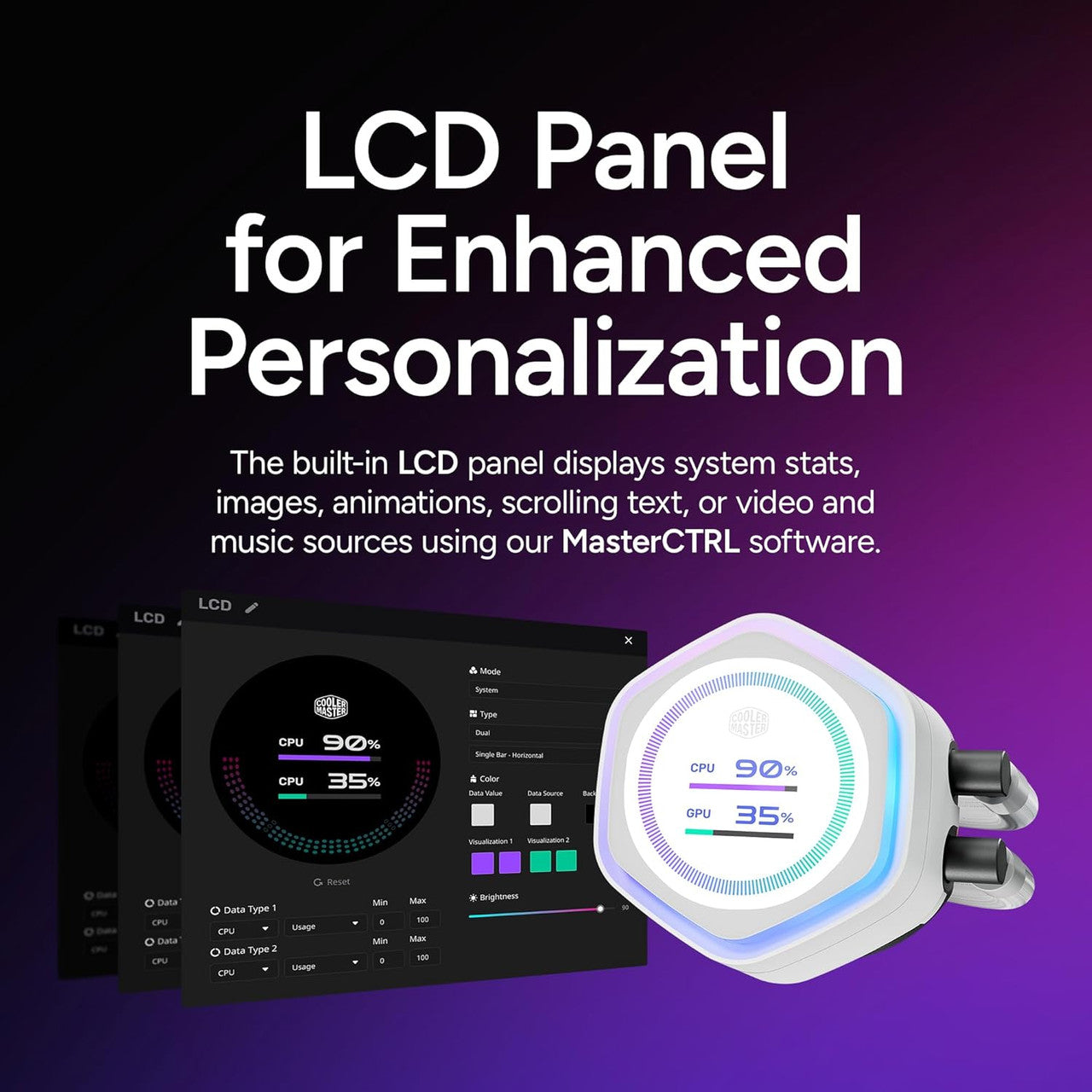 Its 360mm radiator efficiently dissipates heat for demanding workloads.