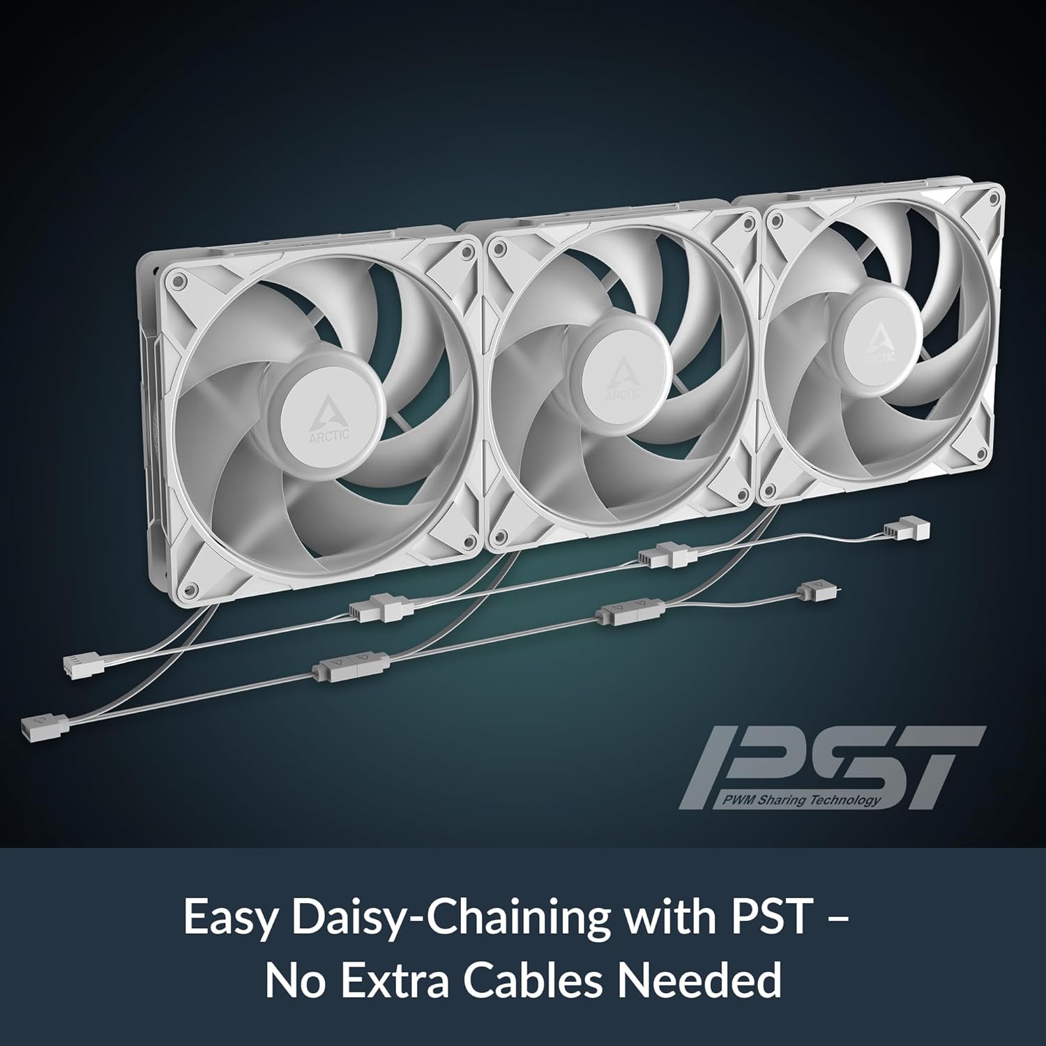 ARCTIC P14 Pro A-RGB PWM | 140mm Case Fan | 2500 RPM | Splitter