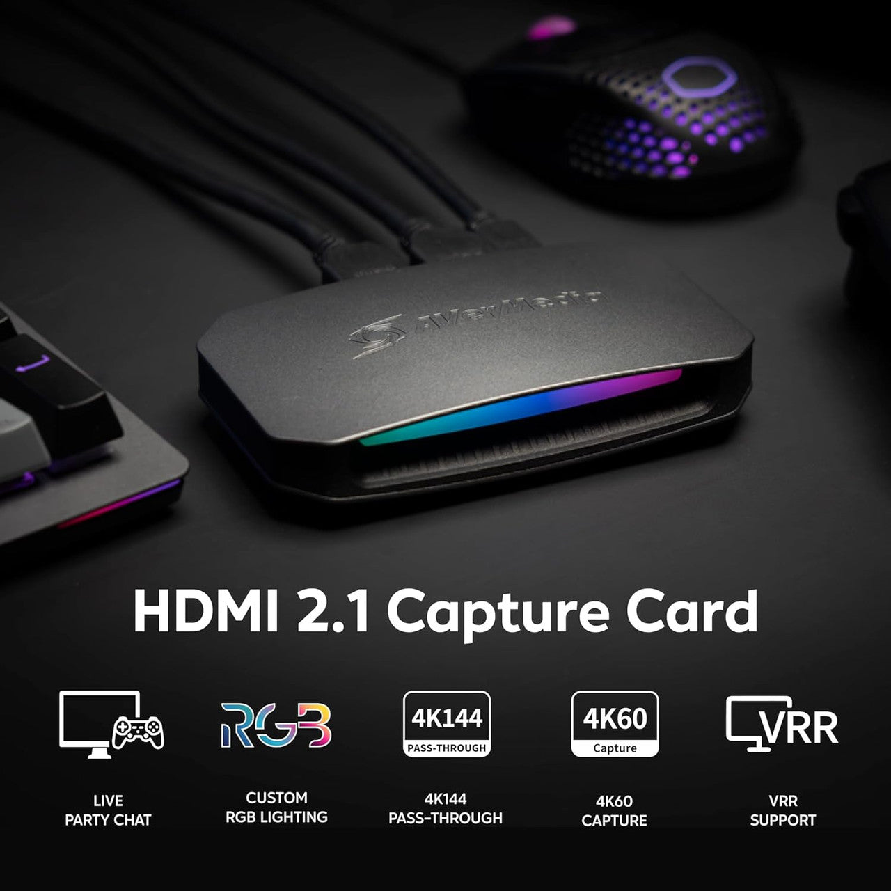 AVerMedia Live Gamer Ultra 2.1-4K Plug & Play Capture Card with VRR and HDR Support for Gaming and Streaming GC553G2