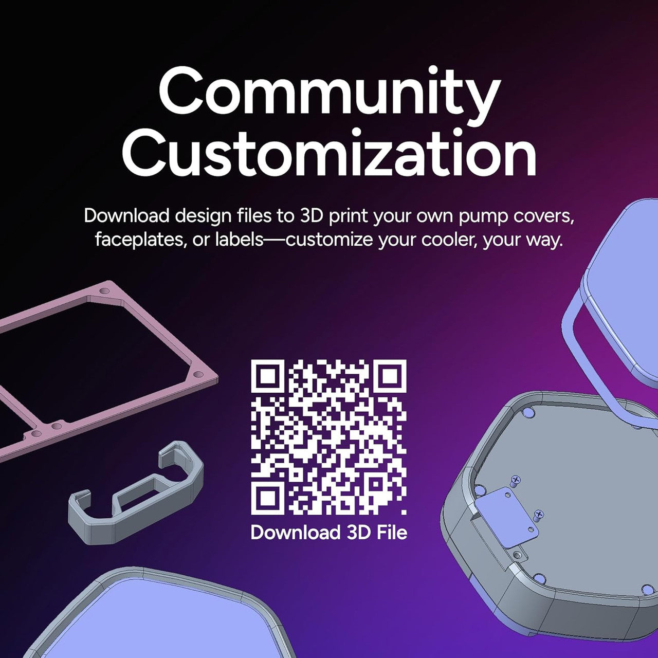 aRGB fans provide dynamic, customizable lighting synchronized with motherboard software.