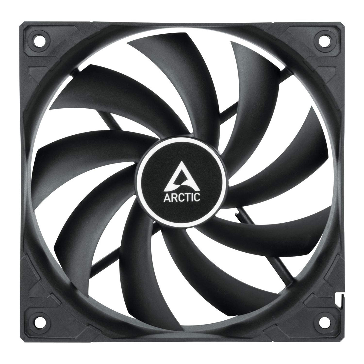 ARCTIC F12 PWM 120mm Case Fan, PWM Speed Control, 230–1350 RPM, Quiet Motor, Black, ACFAN00203A