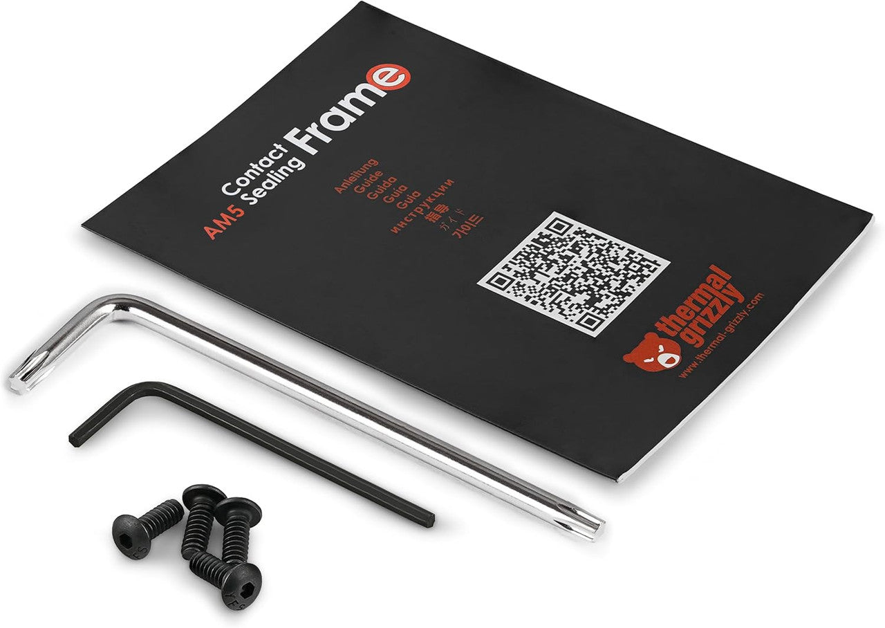 Thermal Grizzly Contact Sealing Frame Contact Frame,CPU Guard Combination,Components AMD Ryzen 7000 CPUs TG-CSF-AM5