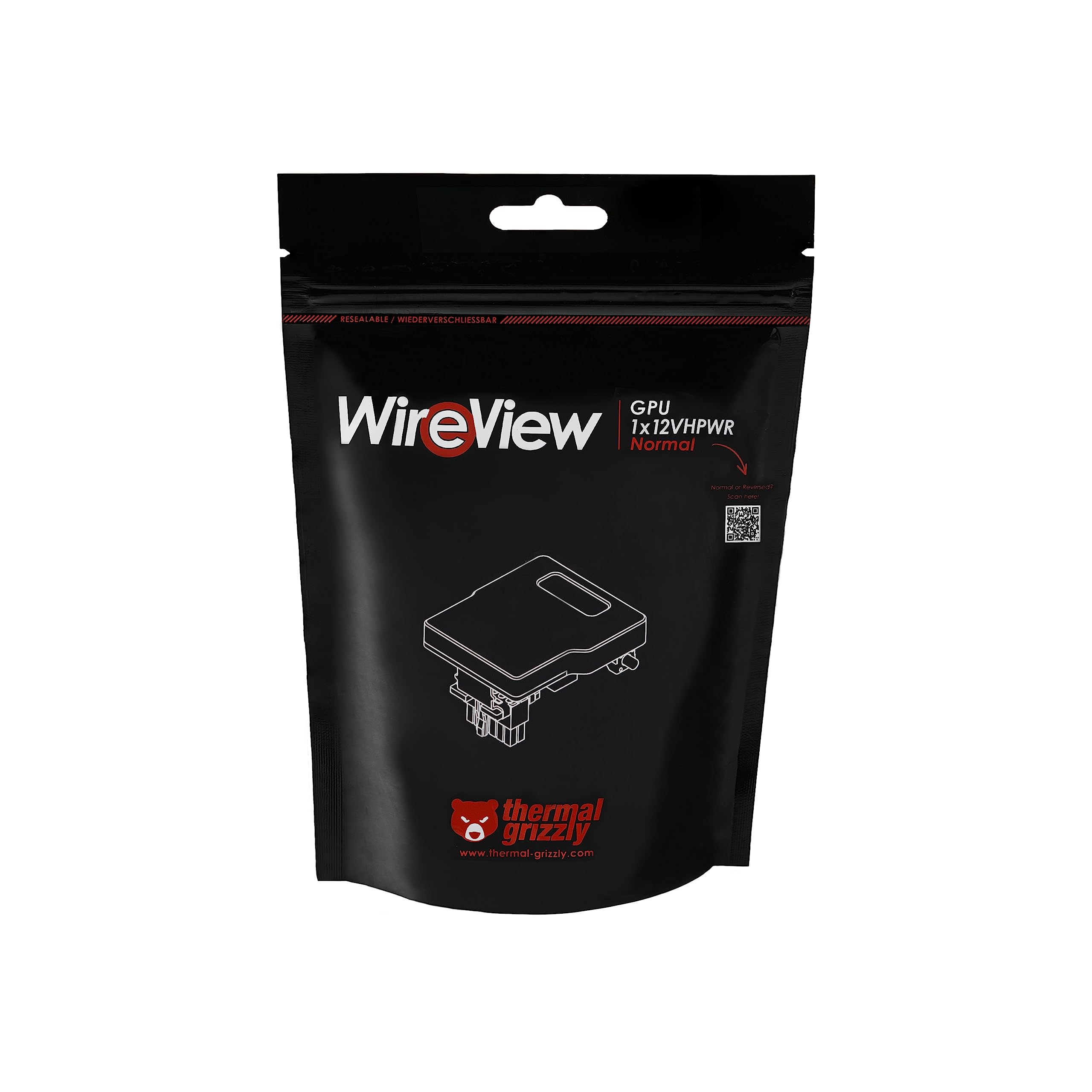Thermal Grizzly WireView GPU 2x8Pin PCIe Reversed TG-WV-P28R