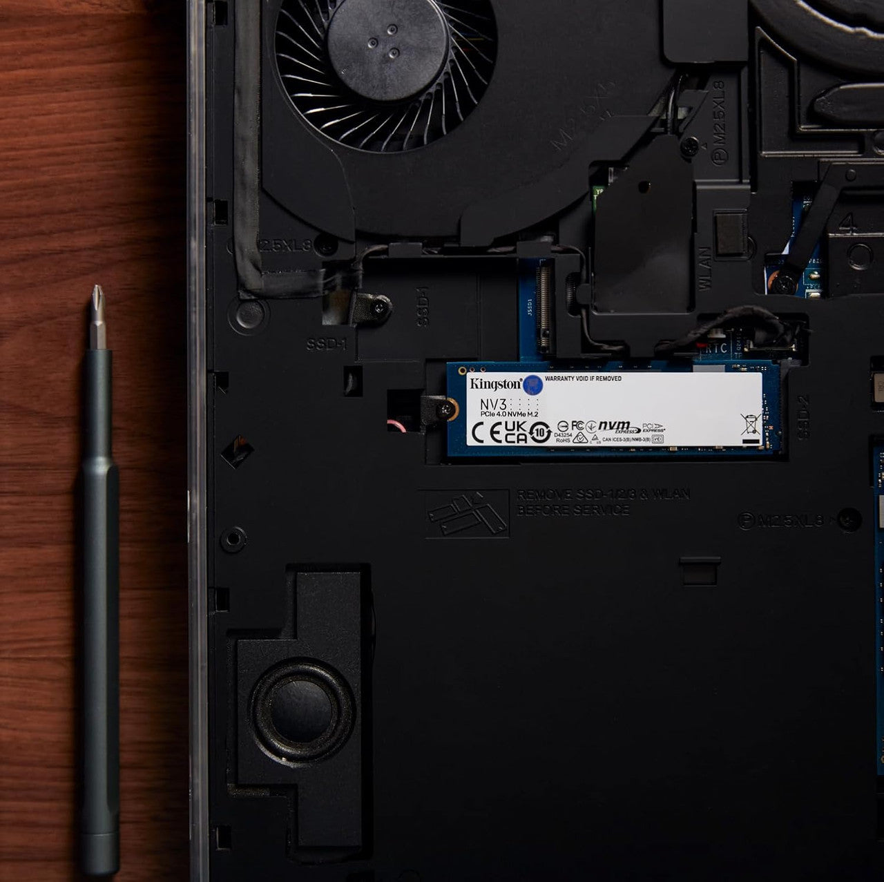 Kingston NV3 1TB M.2 2280 NVMe SSD | PCIe 4.0 Gen 4x4 | Up to 6000 MB/s SNV3S/1000G