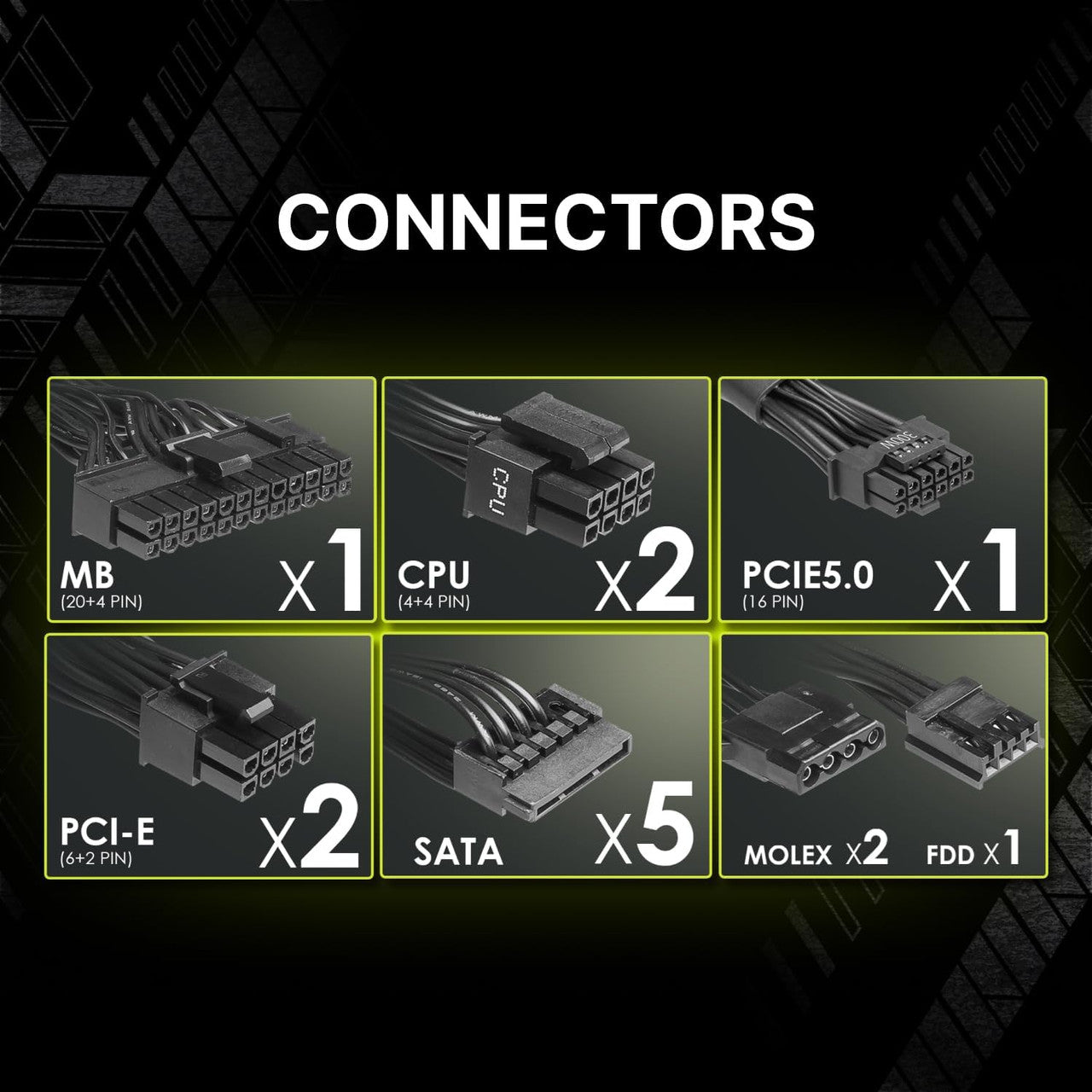 MSI Gaming Power Supply - PCIE 5.1 Ready 80 Plus Bronze Certified 750W ATX PSU MAG A750BN PCIE5