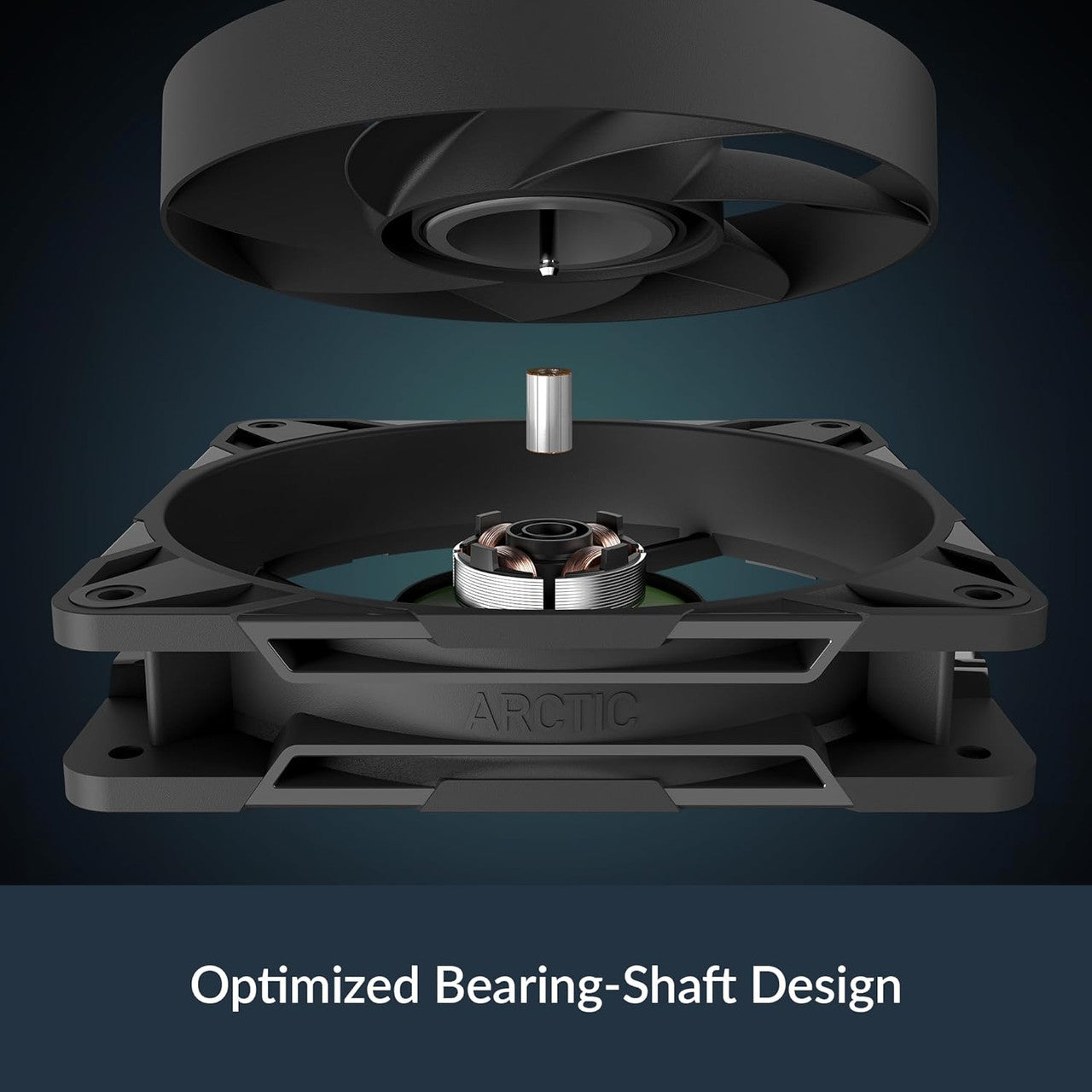 Arctic P12 Pro PWM | 120 mm | 3000 rpm | 4-Pin Case Fan (Black) ACFAN00305A