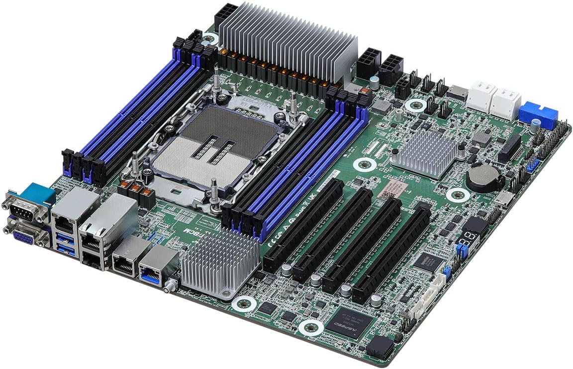 ASRock Rack Server Motherboard | Intel Core Ultra Processors | LGA 1851 | Micro-ATX | W880D4U