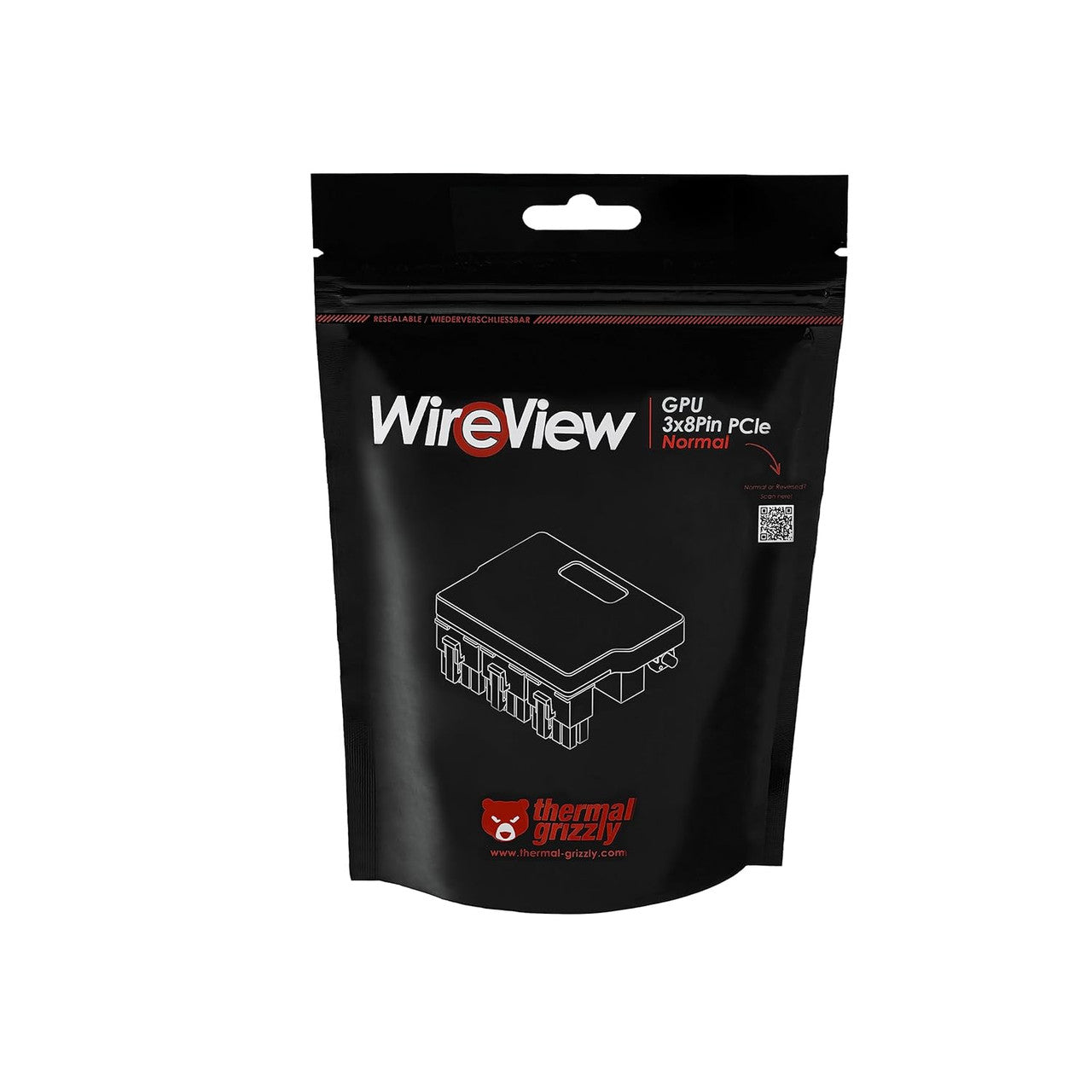 Thermal Grizzly WireView GPU 3x8Pin PCIe Normal TG-WV-P38N
