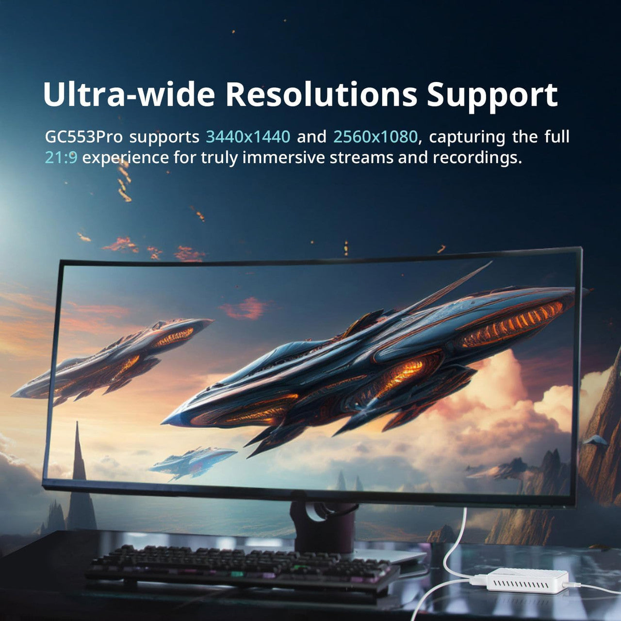 AVerMedia Live Gamer Ultra S Black 4K HDMI Capture Card, USB Game Capture Card for Streaming and Recording GC553Pro Black