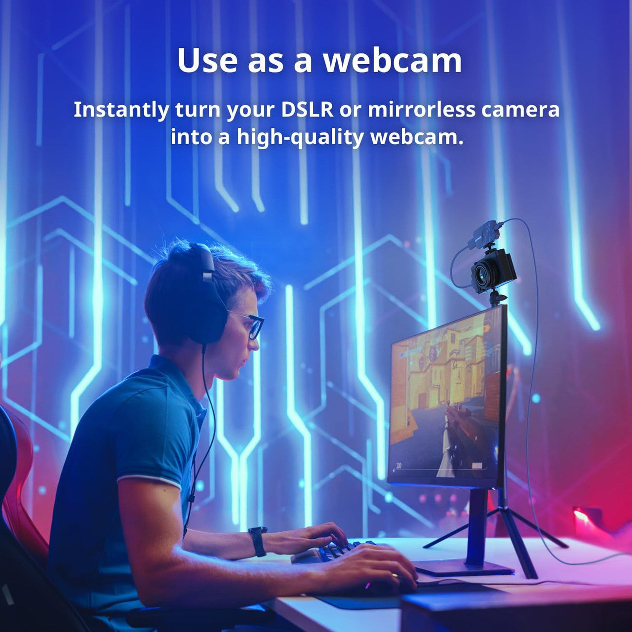 AVerMedia CamStream 4K Black 4K60 HDMI Capture Card-DSLR, Camcorder, Action Camera, Low Latency for Streaming & VC BU113G2