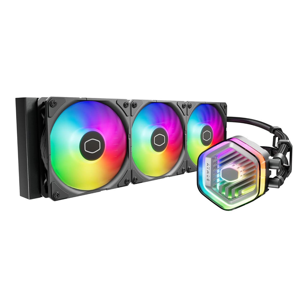 AMD Ryzen 7 7800X3D OEM + MasterLiquid 360 ATMOS ARGB Black Bundle