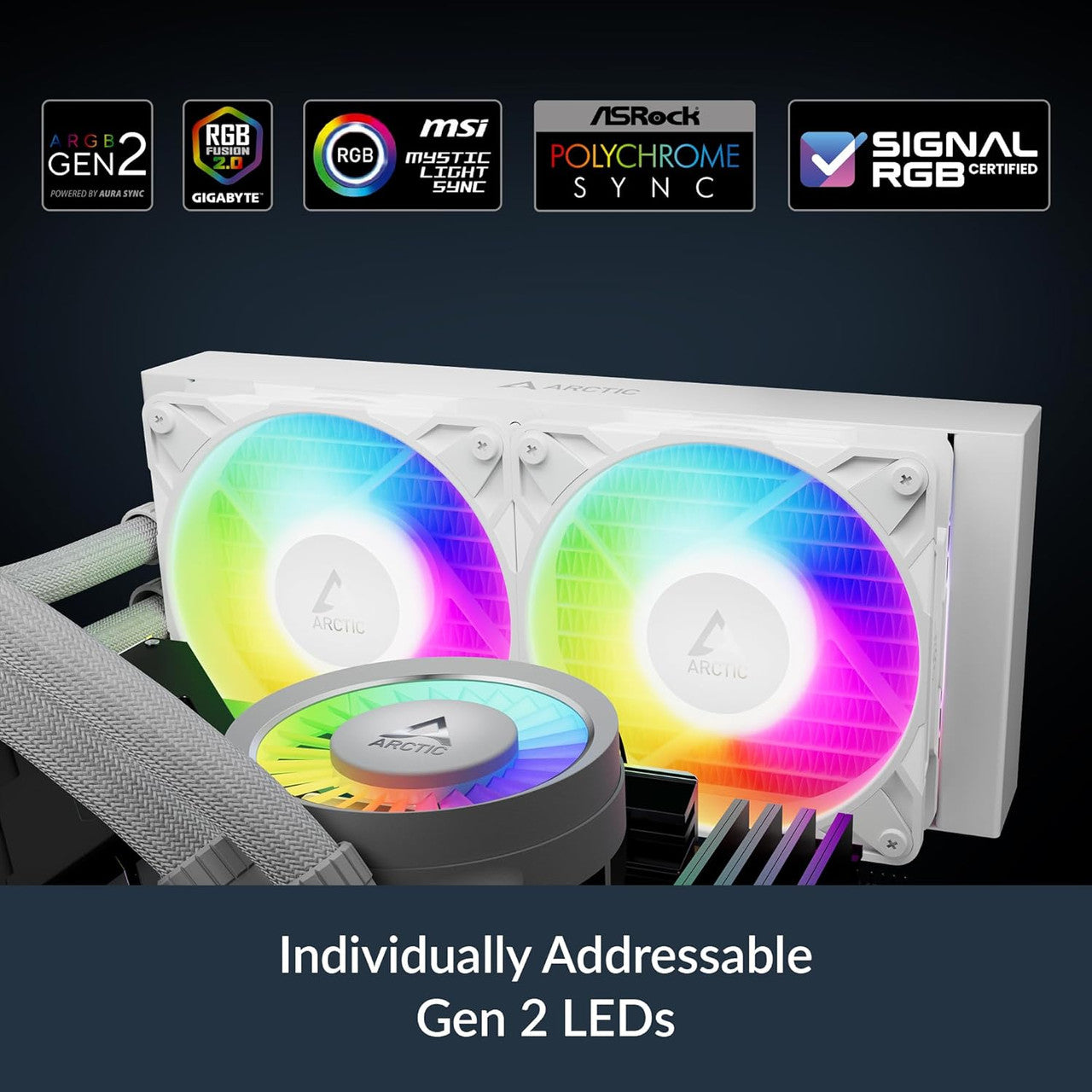 Perfect for gamers, overclockers, and PC enthusiasts seeking high-end cooling with stunning aesthetics.