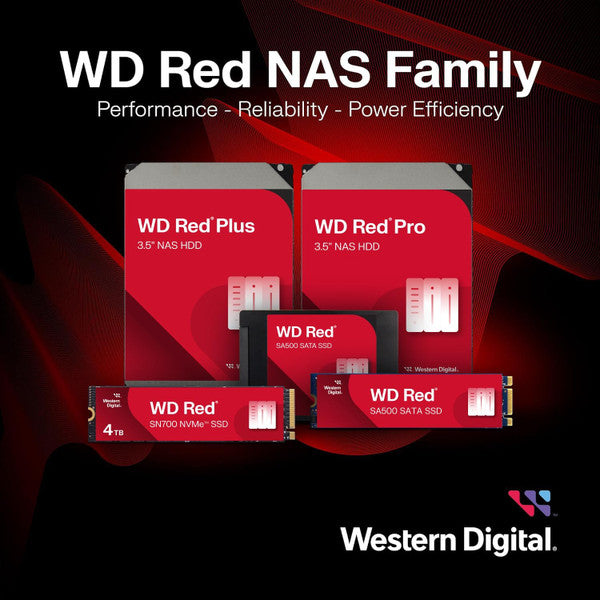 WD Red 8 TB Plus NAS Internal Hard Drive - WD80EFPX