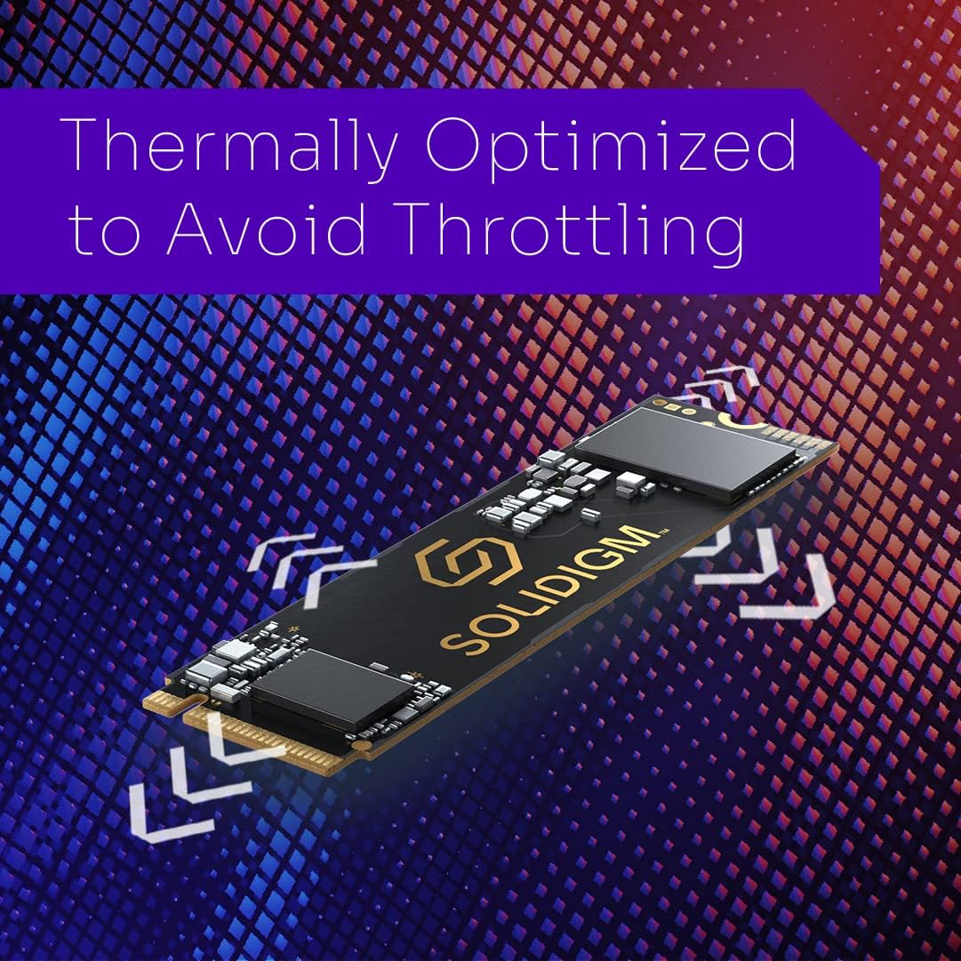 Solidigm P41 Plus | 2TB PCIe Gen4 NVMe M.2 2280 Internal SSD | Up to 3500MB/s | SSDPFKNU020TZX1