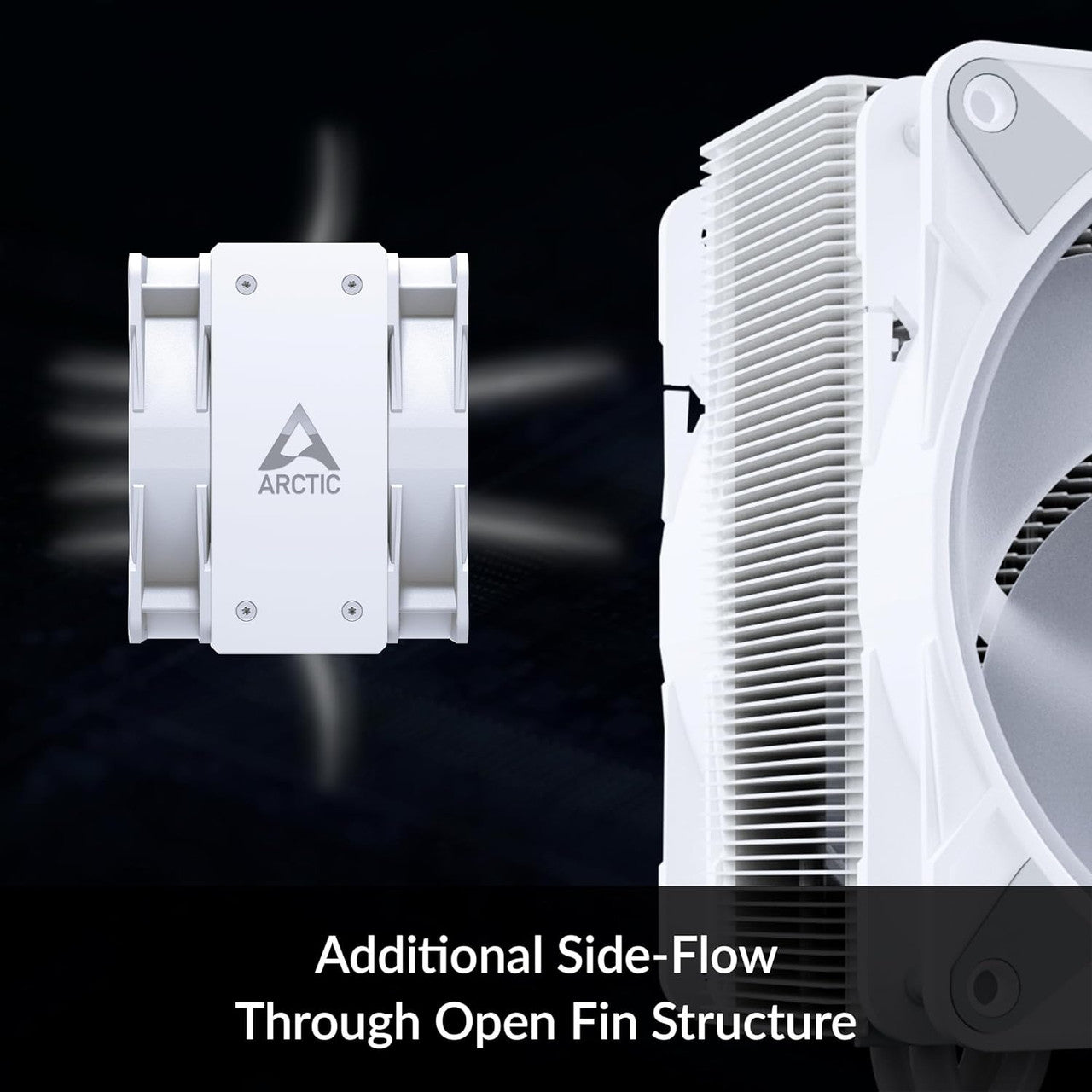 Arctic Freezer 36 A-RGB CPU Cooler ntel Socket LGA1700,AMD Socket AM4-5 Pressure Optimized Fan - White ACFRE00125A