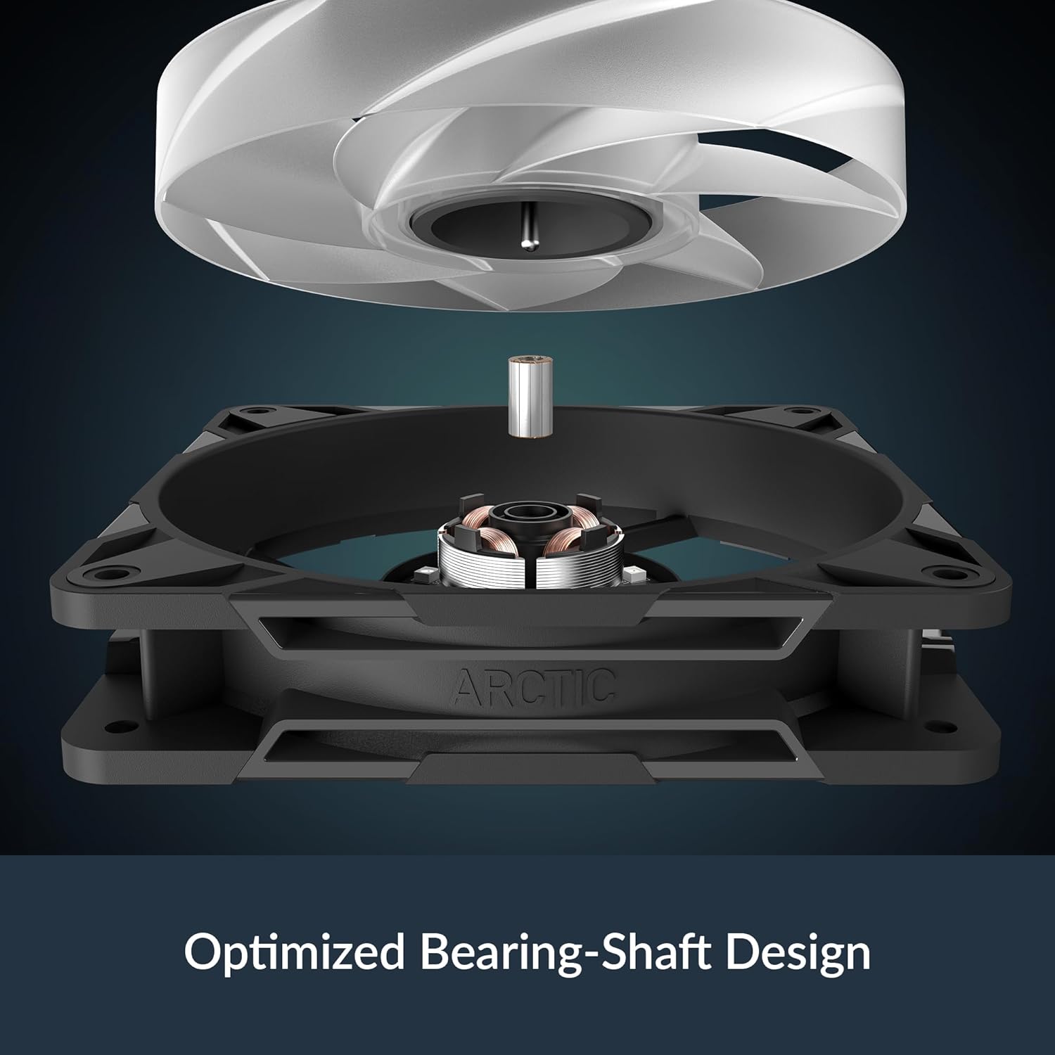 ARCTIC P12 Pro A-RGB PWM | 120mm | 3000 RPM | 4-Pin Case Fan with Cable Splitter