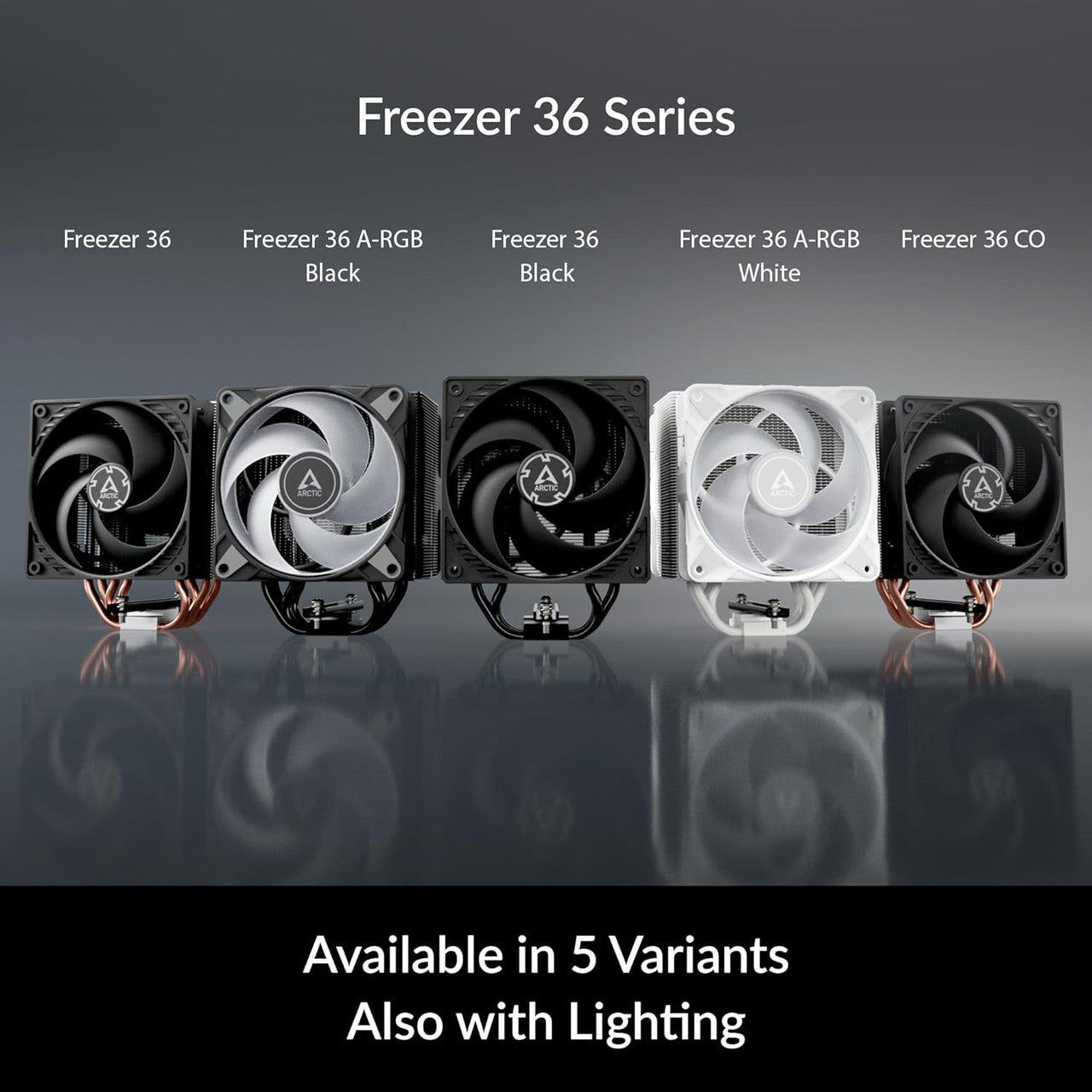 Arctic Freezer 36 CO CPU Fan Cooler,Intel Socket LGA1700,AMD Socket AM4-5 Pressure Optimized ball bearing ACFRE00122A