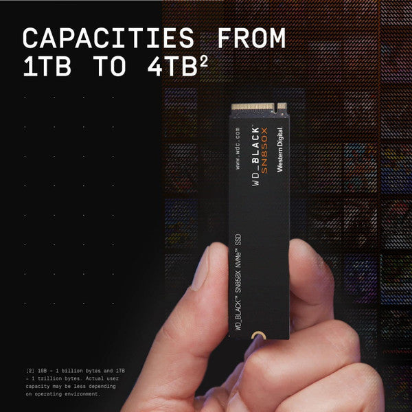 WD BLACK 4TB SN850X NVMe Internal SSD - WDS400T2X0E – AAAWave