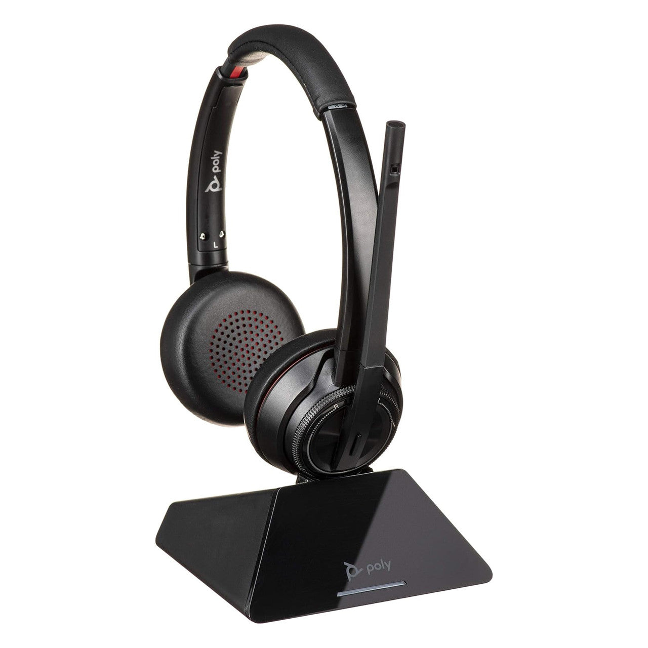 Poly Savi 8220 UC DECT 1920-1930 MHz USB-A Headset US with Charge base, Connects to Computer Only 77T33AA#ABA