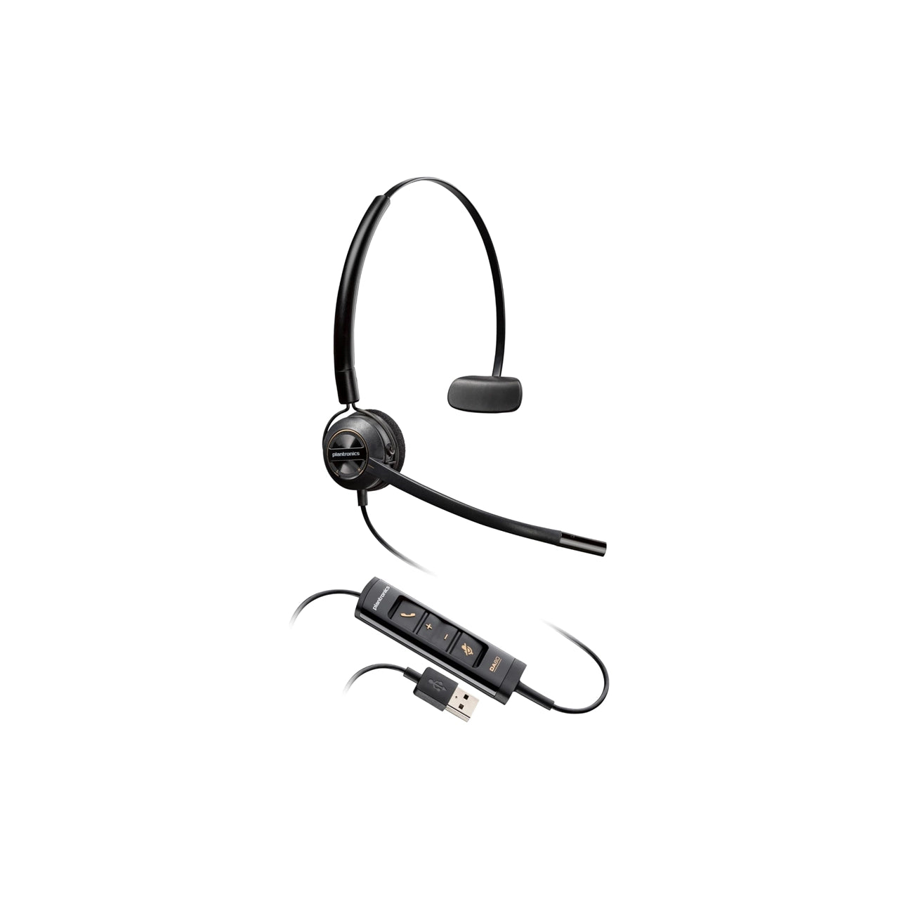 Poly EncorePro 545 Convertible Stereo USB-A Headset - 783R4AA