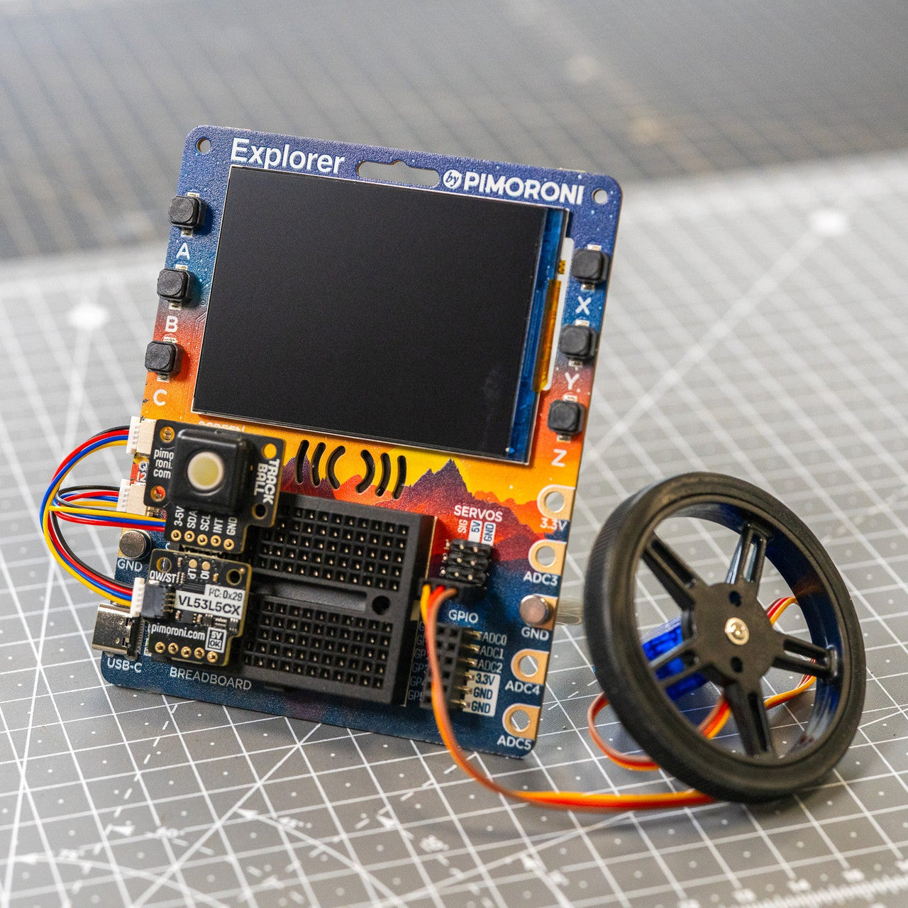 Ideal for beginners and makers, it supports MicroPython and CircuitPython for quick and creative coding projects.