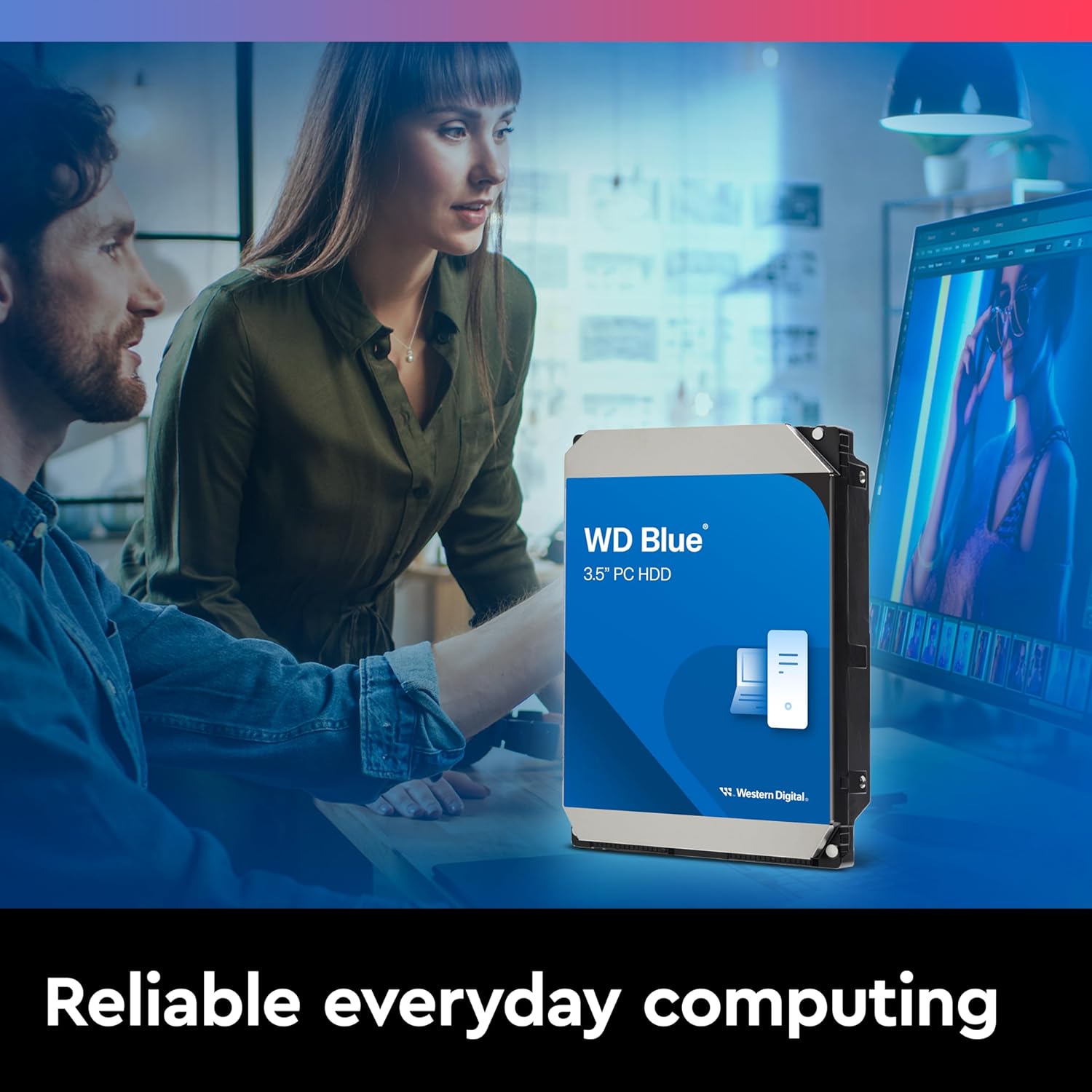 WD Blue 8TB PC Internal Hard Drive | 5640 RPM | SATA 6Gb/s | 256MB Cache | 3.5-Inch | WD80EAAZ