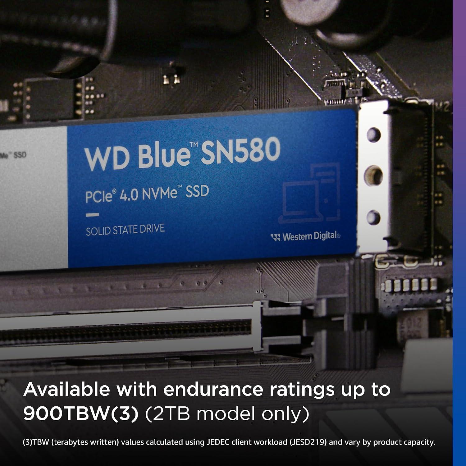 WD 1TB WD Blue SN580 NVMe Internal Solid State Drive - WDS100T3B0E
